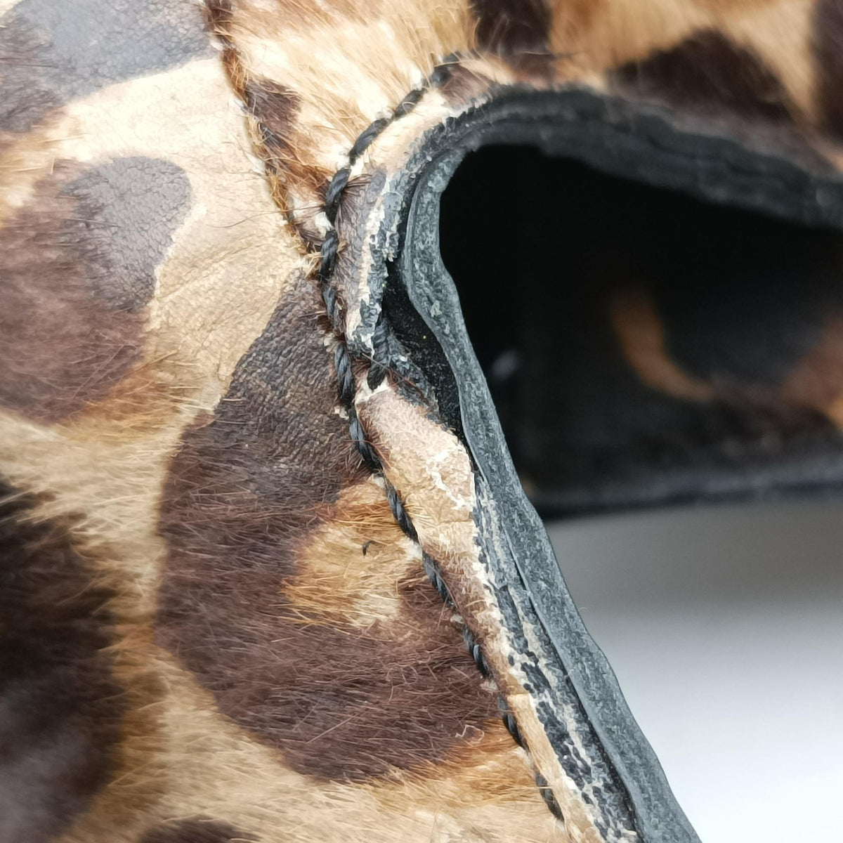 Vintage Louis Vuitton Leopard Polly Monogram Leopard Python leather×pony M95282 shoulderbag | stylenewstar