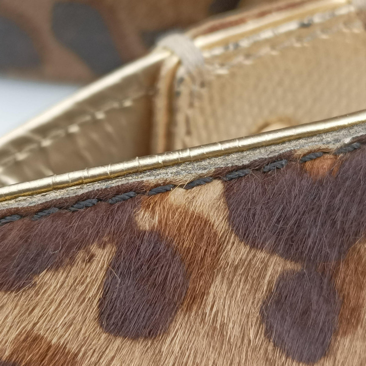 Vintage Louis Vuitton Leopard Polly Monogram Leopard Python leather×pony M95282 shoulderbag | stylenewstar