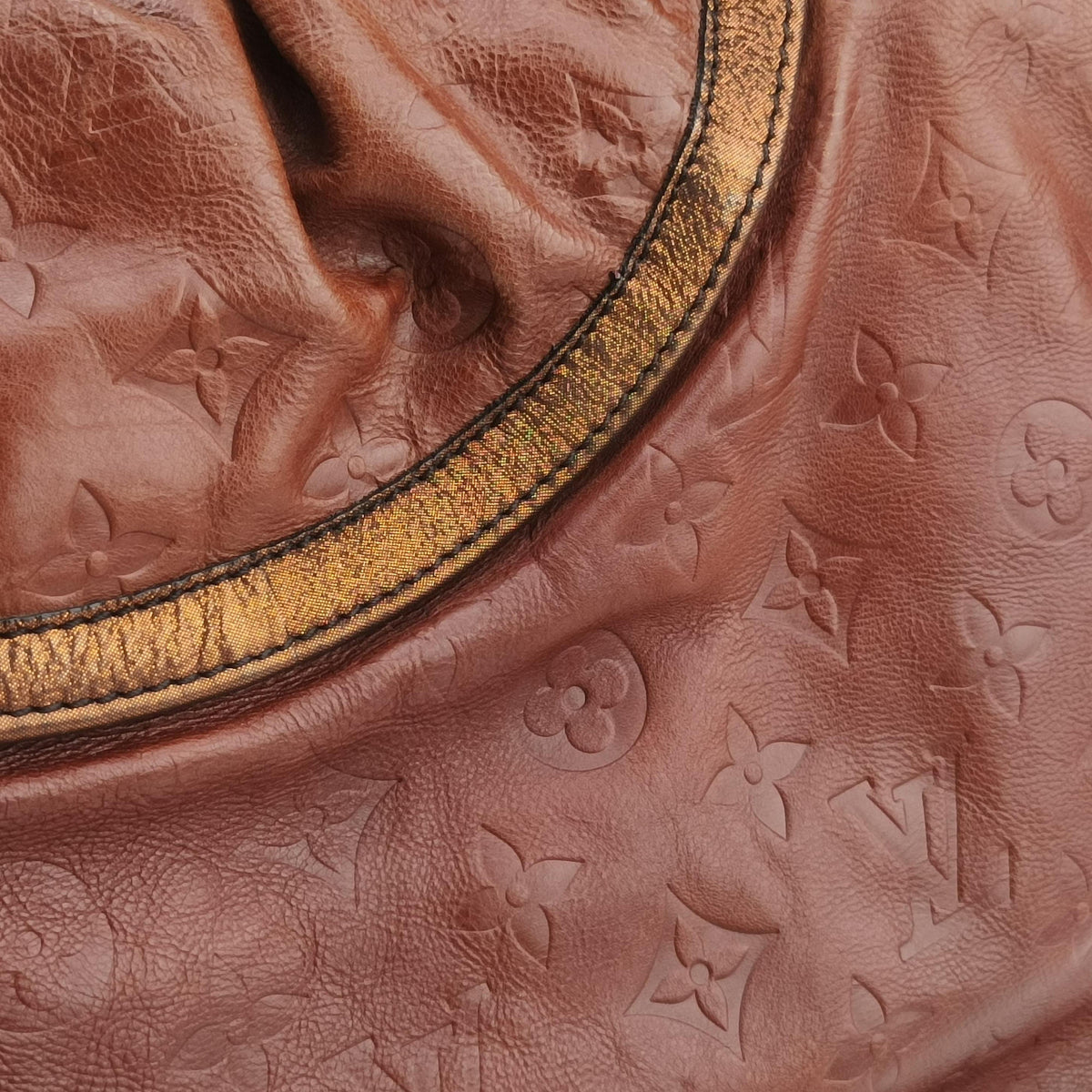 Pre-owned Louis Vuitton Kalahari GM Brown Monogram Epice ×Python M97002 shoulderbag | stylenewstar
