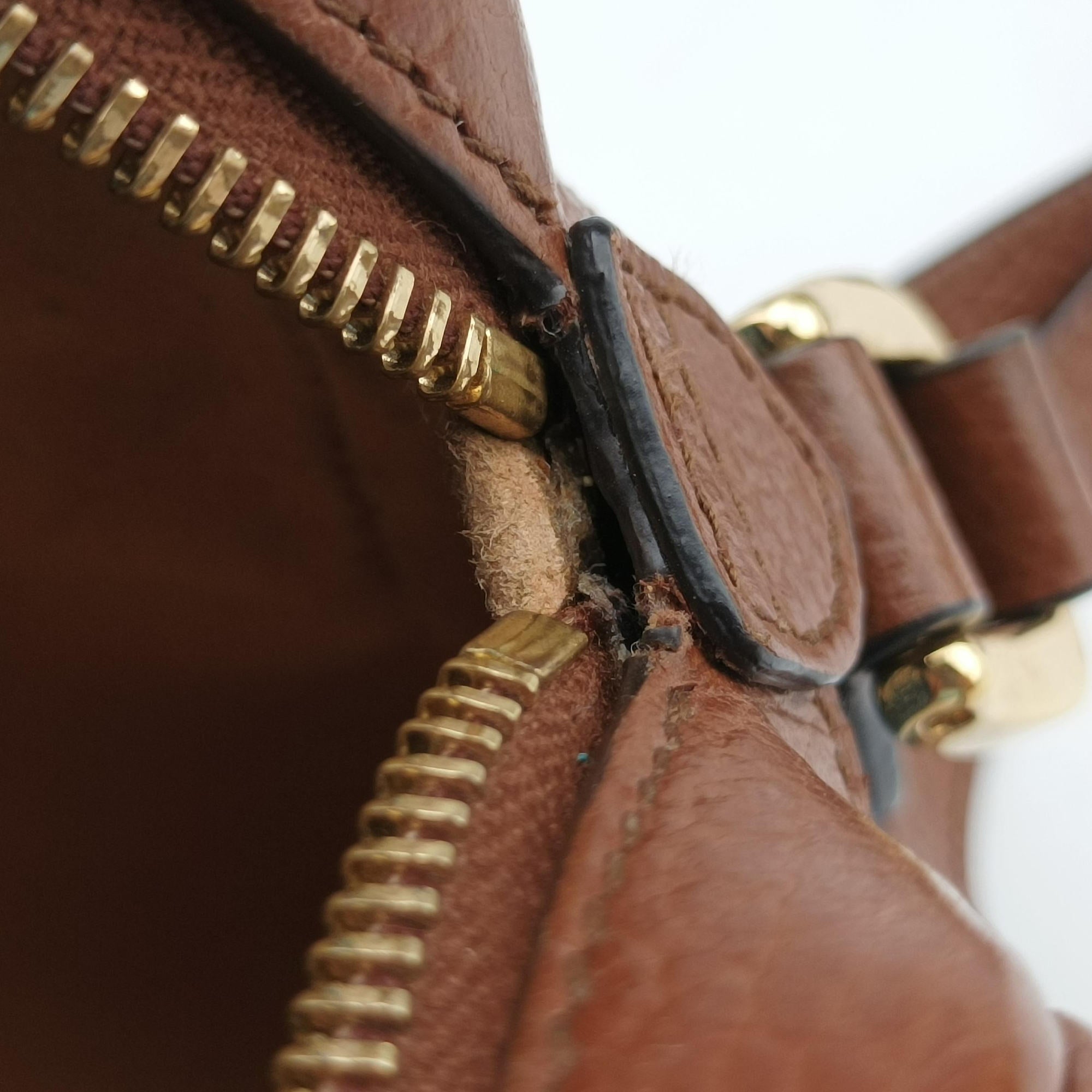 Secondhand Gucci OPHIDIA Blue×Black Denim×leather 517350 shoulderbag | stylenewstar