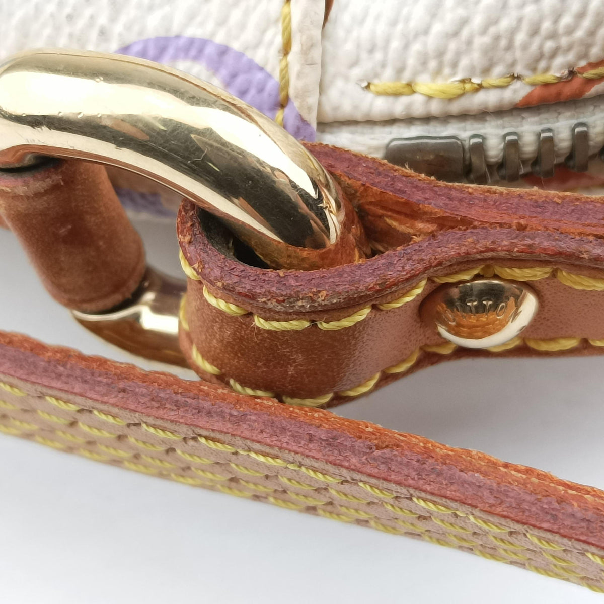 Pre-owned Louis Vuitton RIFT White Monogram Multicolor M40055 shoulderbag | stylenewstar