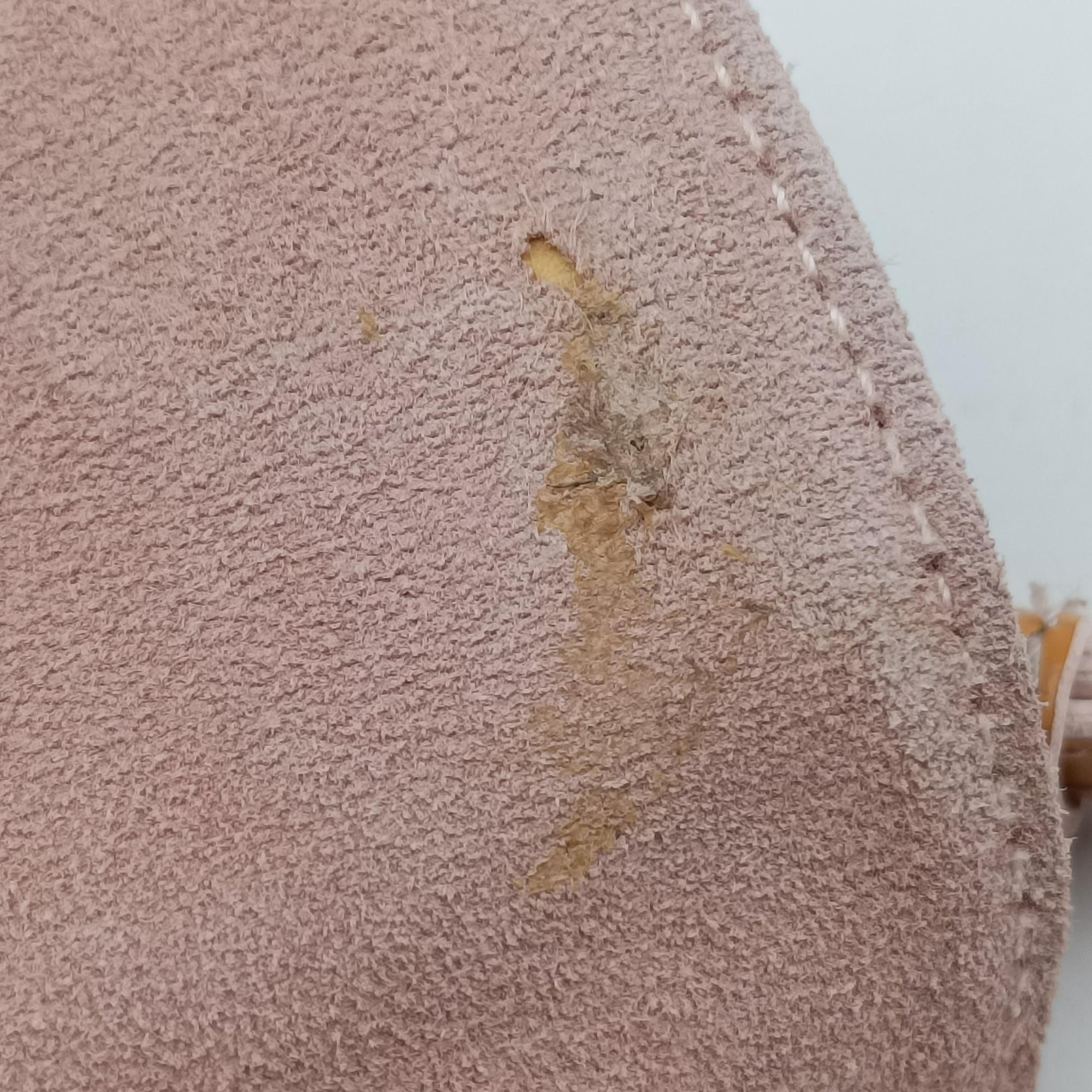 Secondhand Christian Dior Marispearl Pink Suede  shoulderbag | stylenewstar