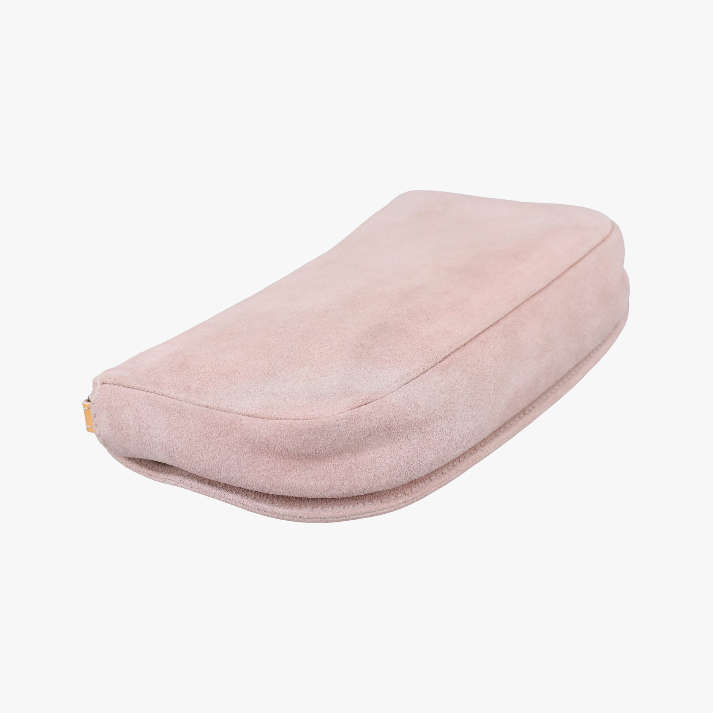 Secondhand Christian Dior Marispearl Pink Suede  shoulderbag | stylenewstar