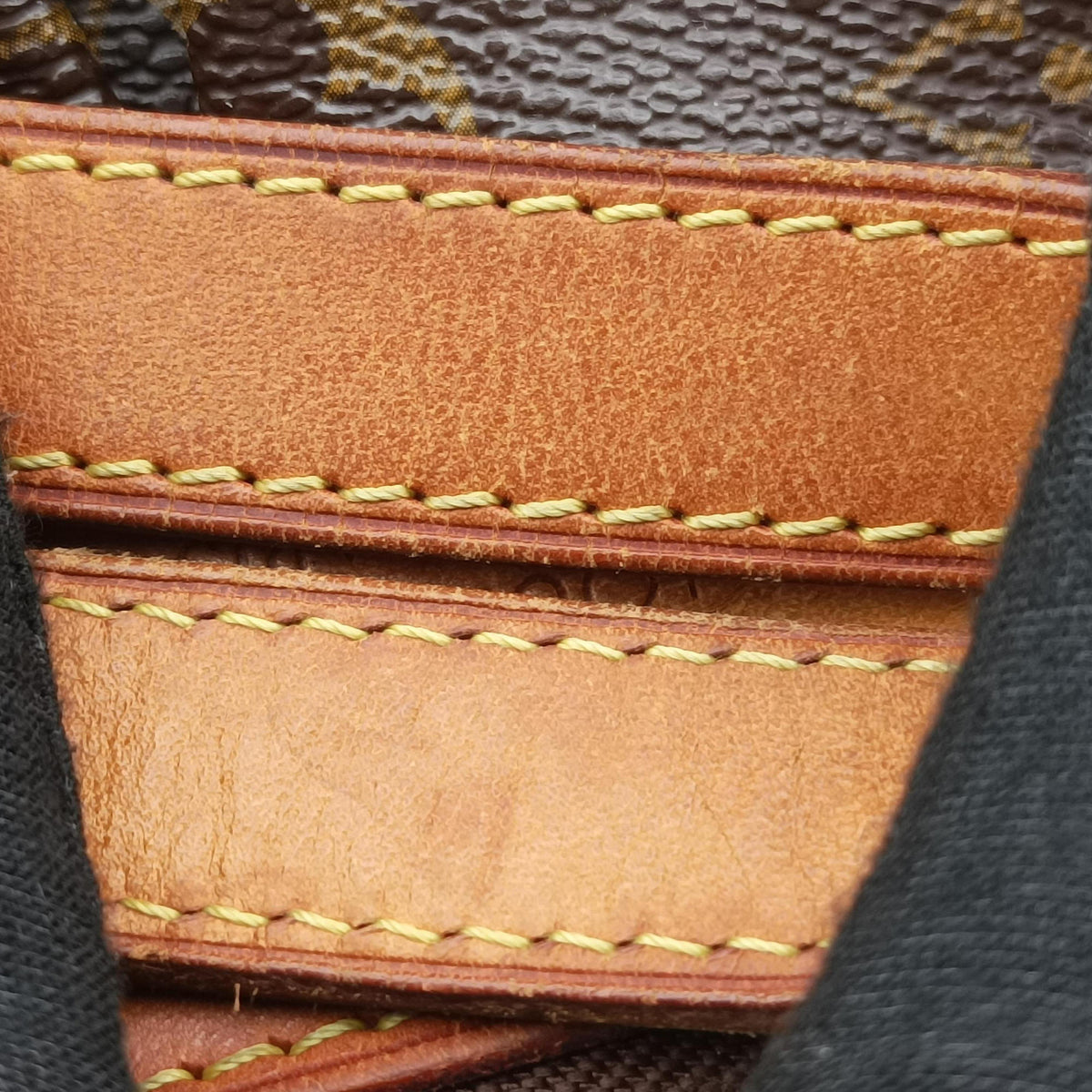 Pre-owned Louis Vuitton PALERMO PM brown Monogram Canvas M40145 shoulderbag | stylenewstar