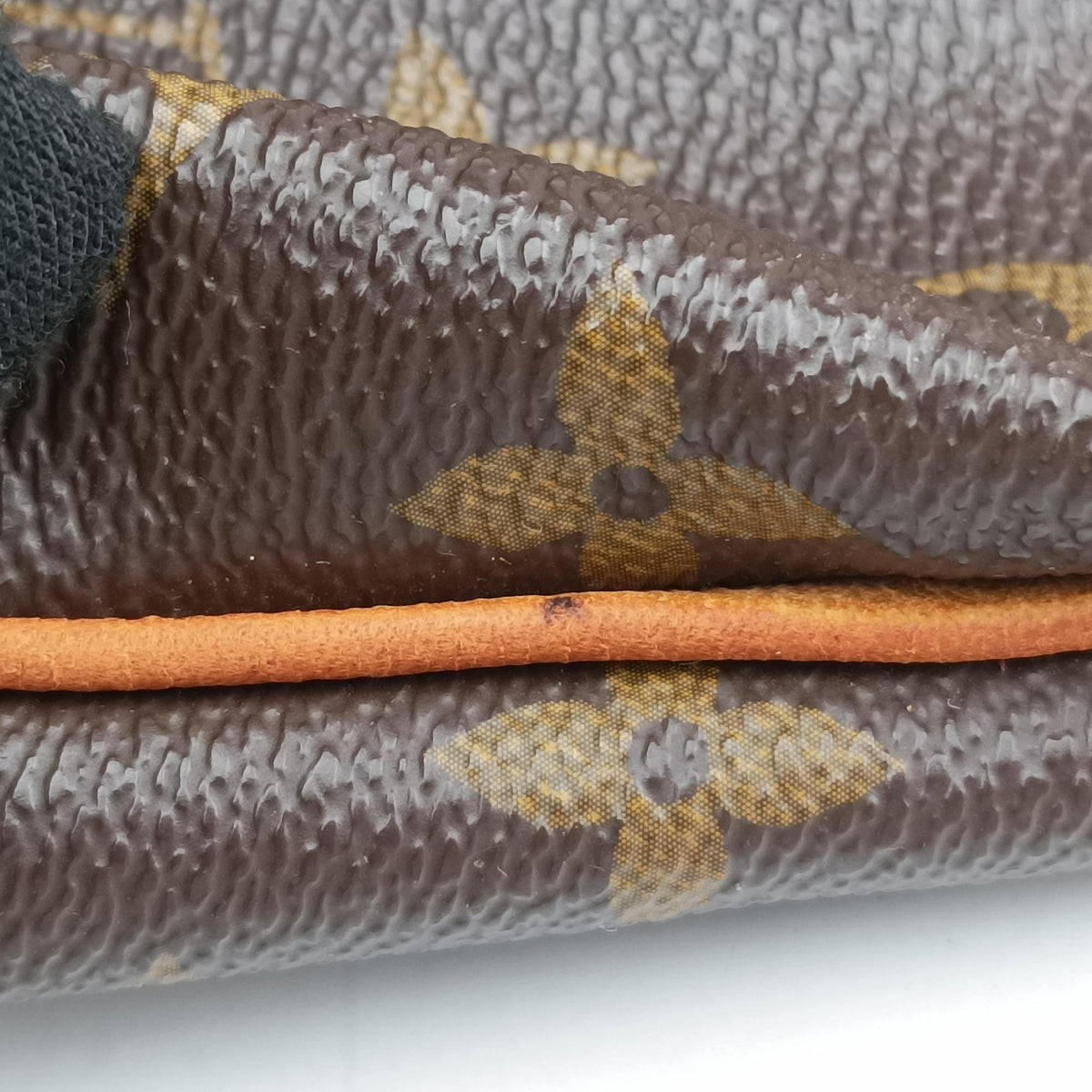 Pre-owned Louis Vuitton PALERMO PM brown Monogram Canvas M40145 shoulderbag | stylenewstar