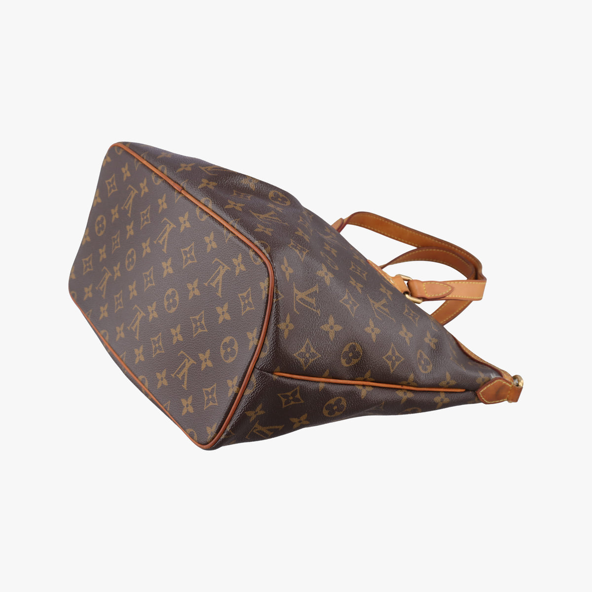 Pre-owned Louis Vuitton PALERMO PM brown Monogram Canvas M40145 shoulderbag | stylenewstar