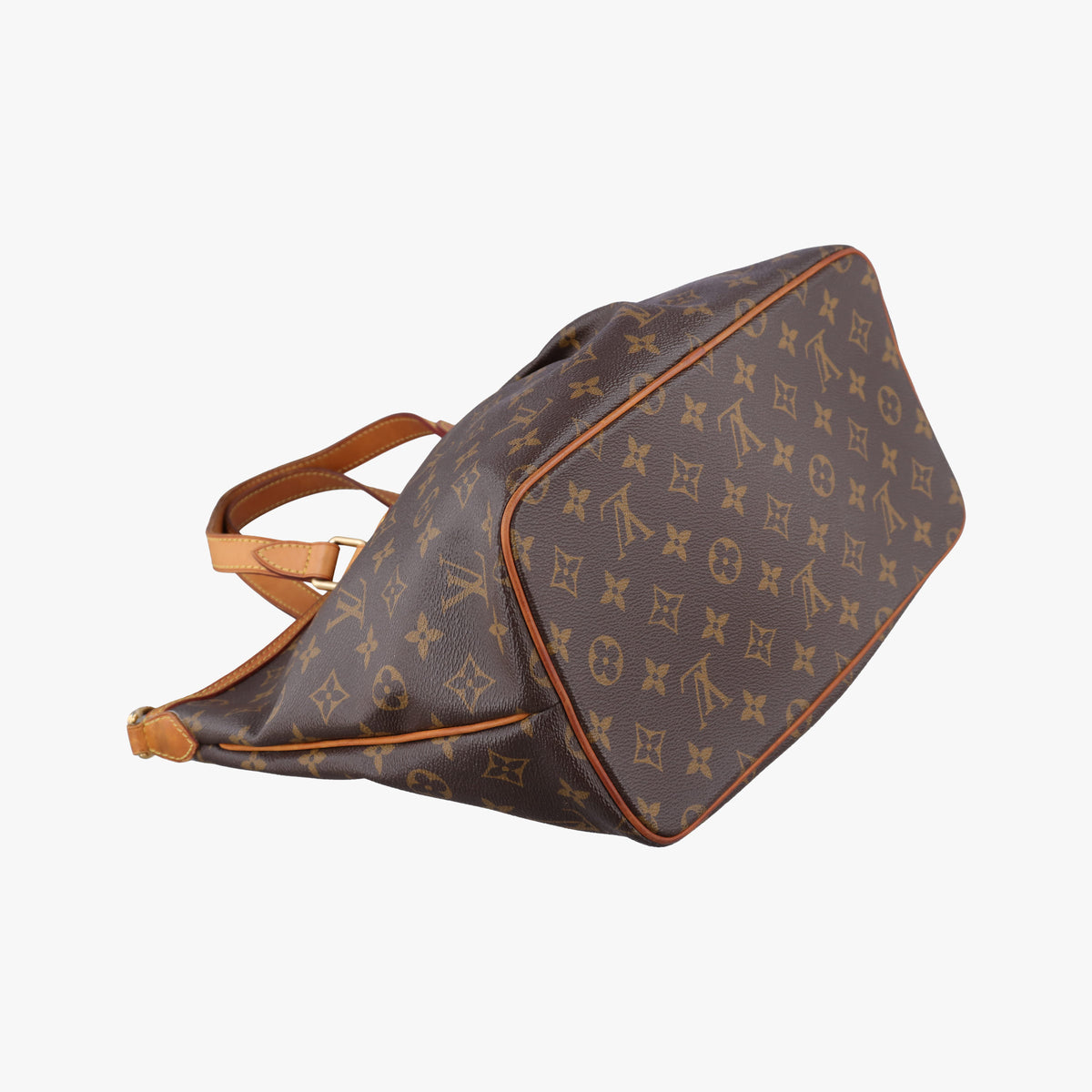 Pre-owned Louis Vuitton PALERMO PM brown Monogram Canvas M40145 shoulderbag | stylenewstar