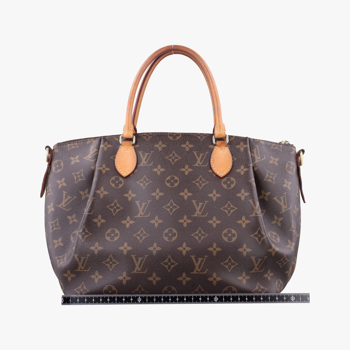 Secondhand Louis Vuitton TURENNE MM Brown Monogram Canvas M48814 shoulderbag | stylenewstar