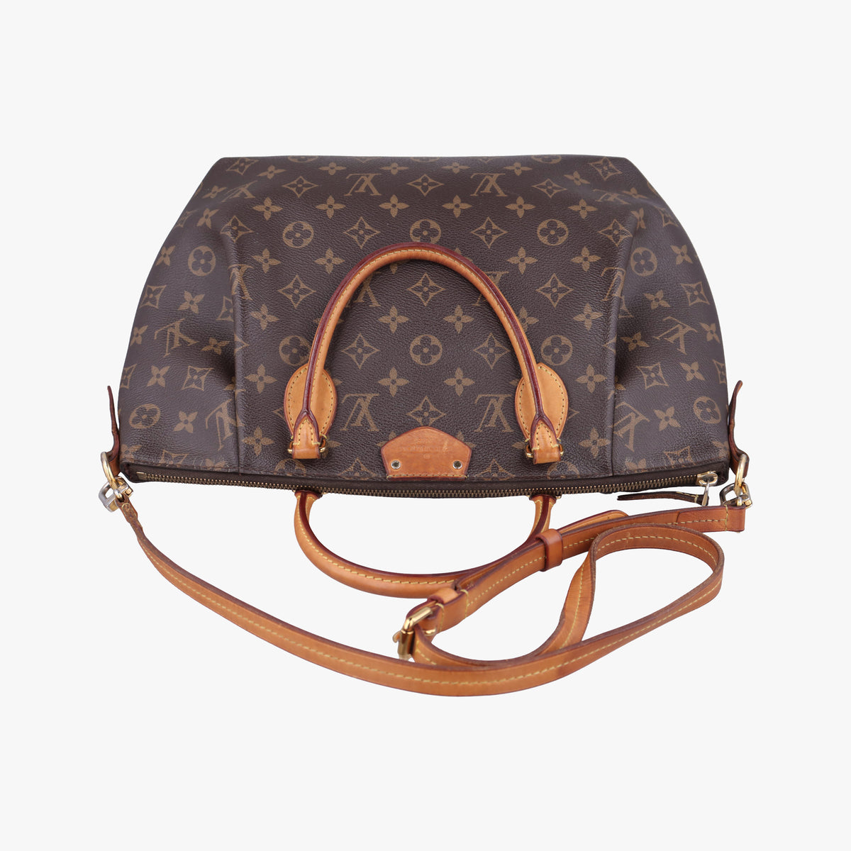 Secondhand Louis Vuitton TURENNE MM Brown Monogram Canvas M48814 shoulderbag | stylenewstar