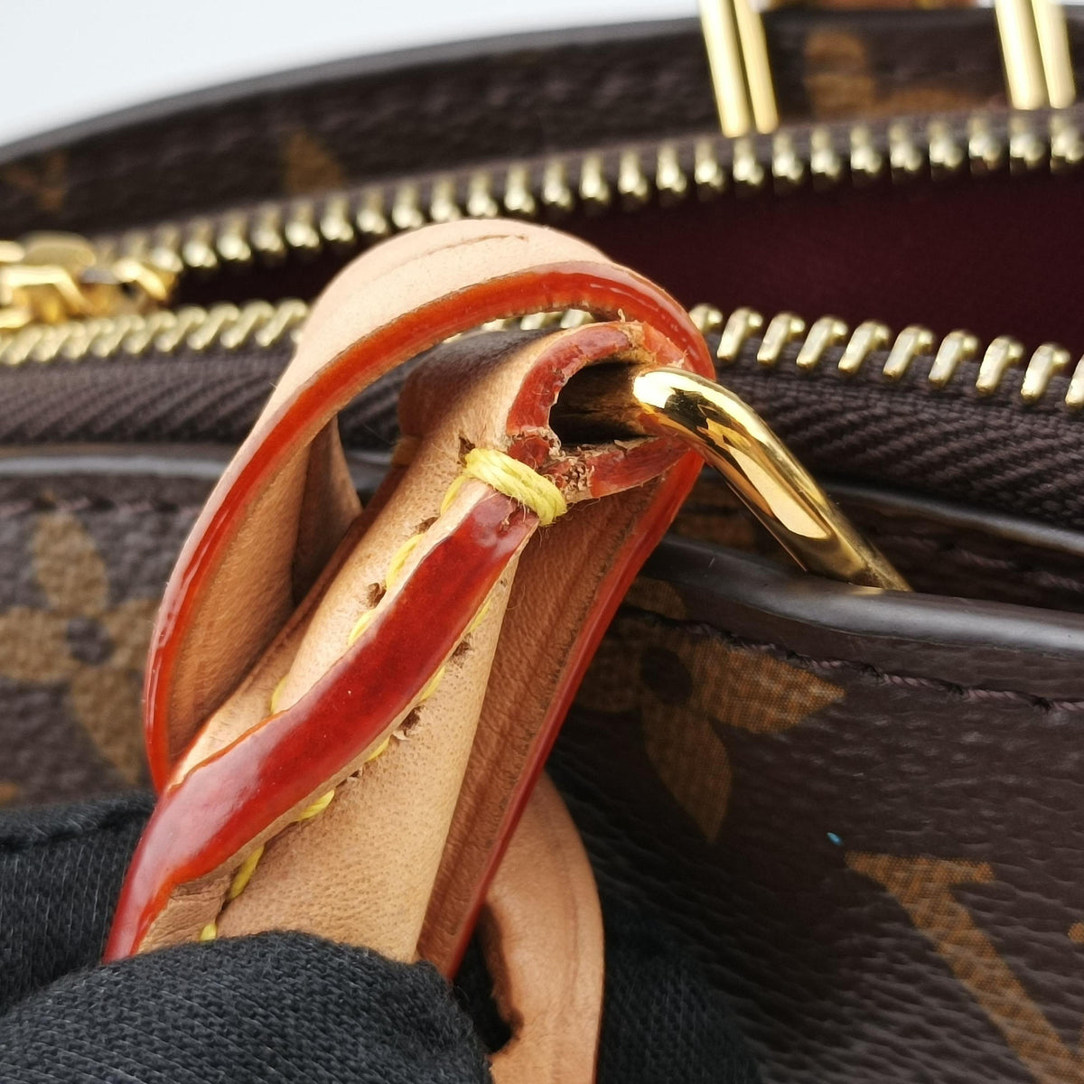 Vintage Louis Vuitton Petit Palais PM Brown Monogram Canvas M45900 shoulderbag | stylenewstar