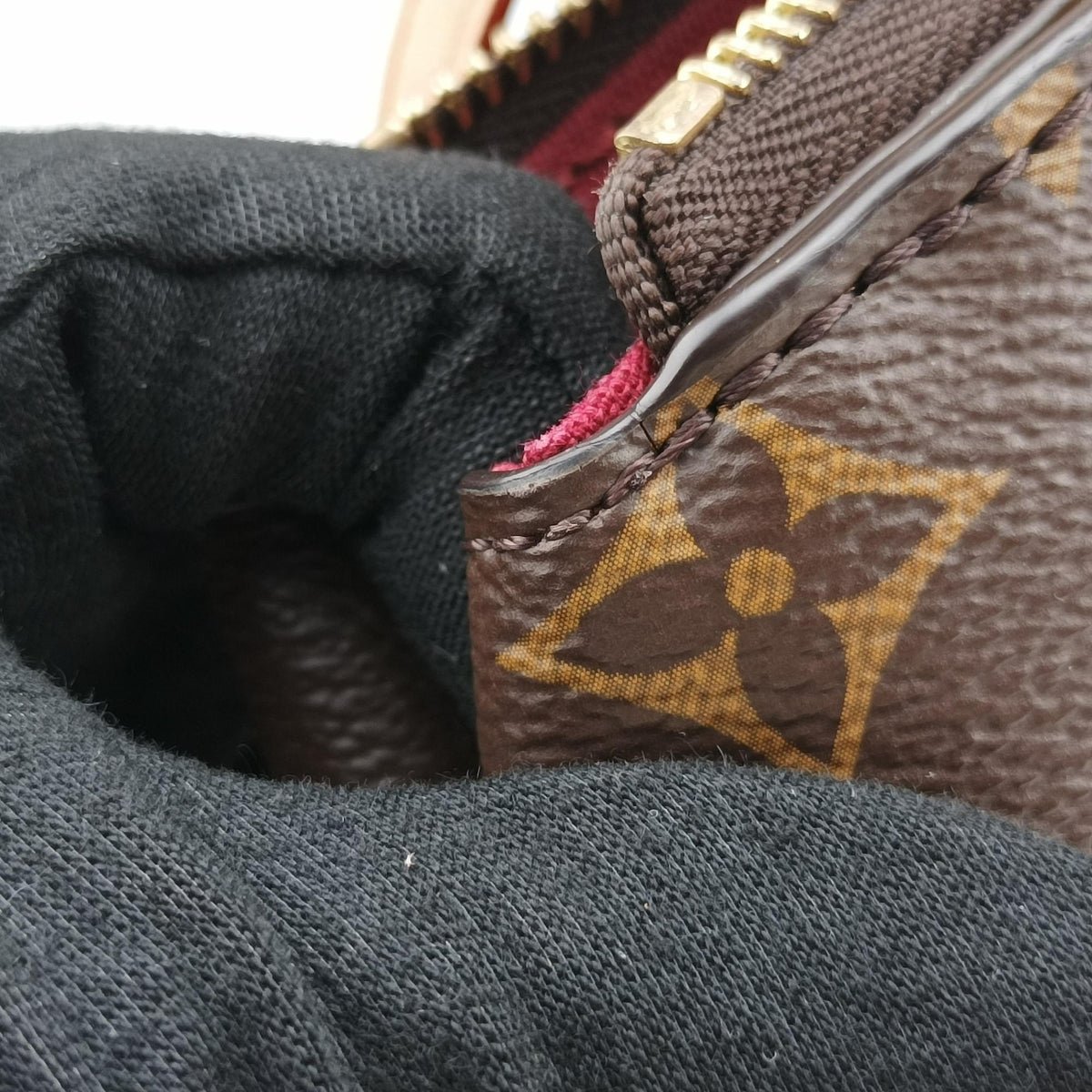 Vintage Louis Vuitton Petit Palais PM Brown Monogram Canvas M45900 shoulderbag | stylenewstar