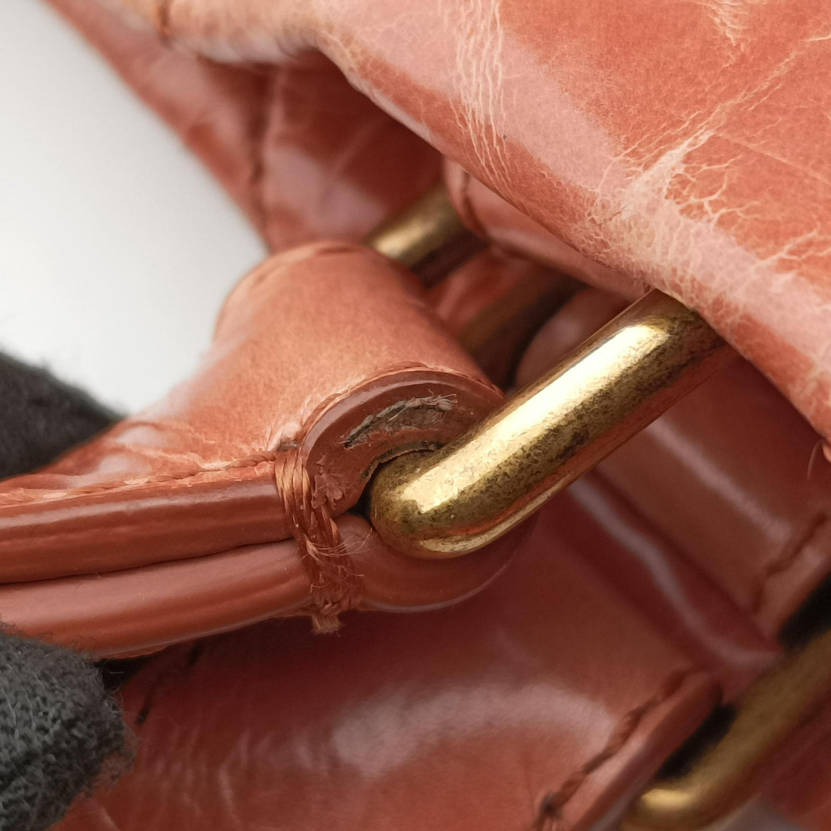 Pre-owned Chanel 2.55 Matelasse Orange Leather A66818 shoulderbag | stylenewstar
