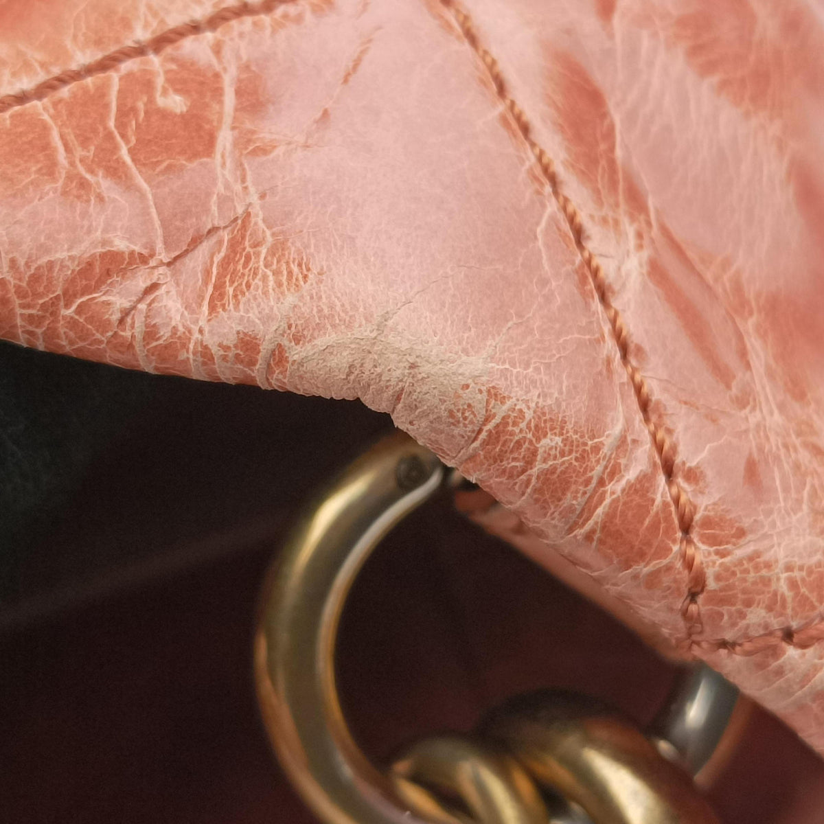 Pre-owned Chanel 2.55 Matelasse Orange Leather A66818 shoulderbag | stylenewstar
