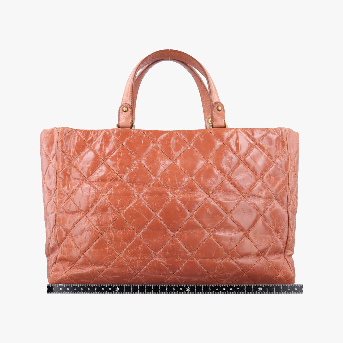 Pre-owned Chanel 2.55 Matelasse Orange Leather A66818 shoulderbag | stylenewstar