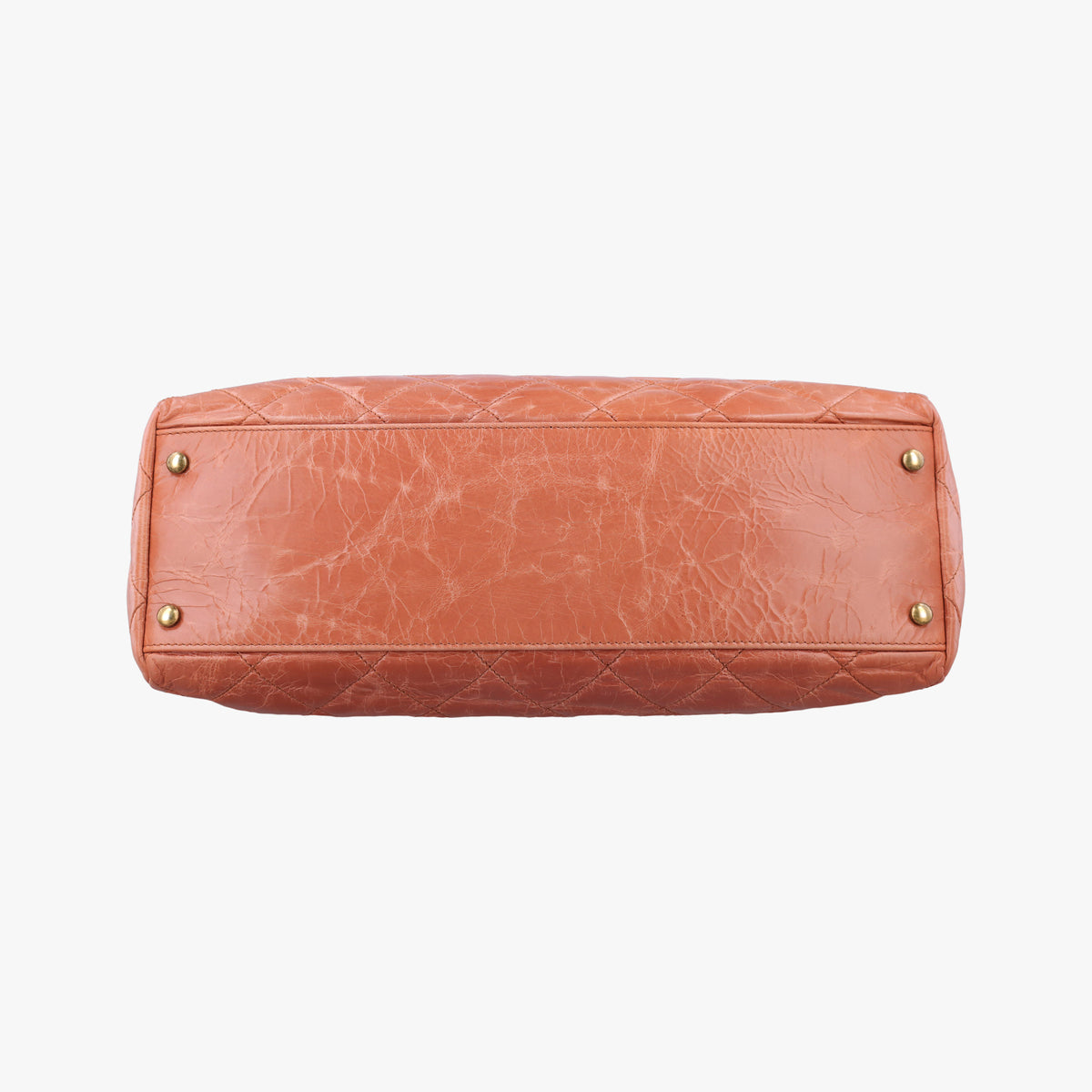 Vintage Chanel 2.55 Matelasse Orange Leather A66818 shoulderbag | stylenewstar