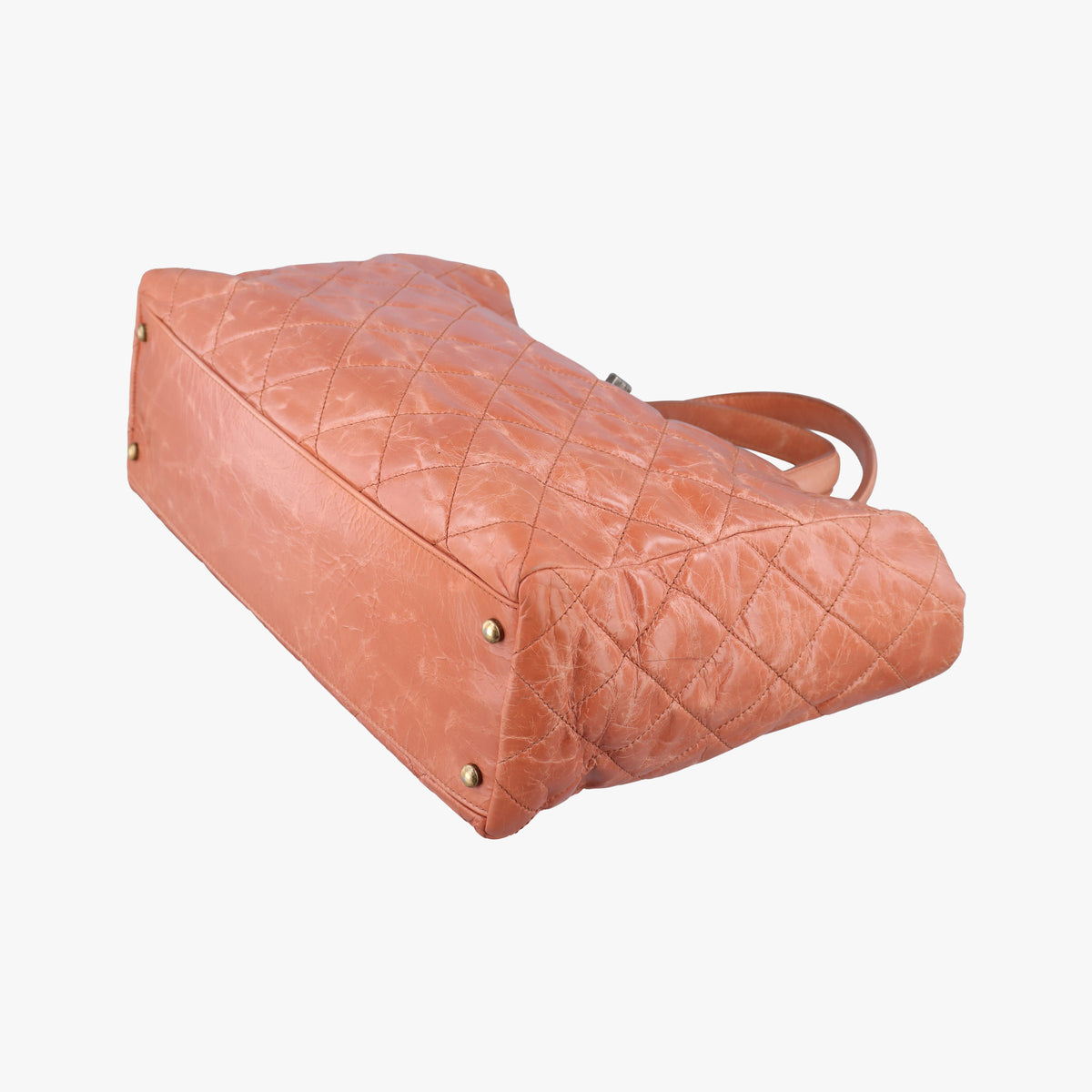 Vintage Chanel 2.55 Matelasse Orange Leather A66818 shoulderbag | stylenewstar