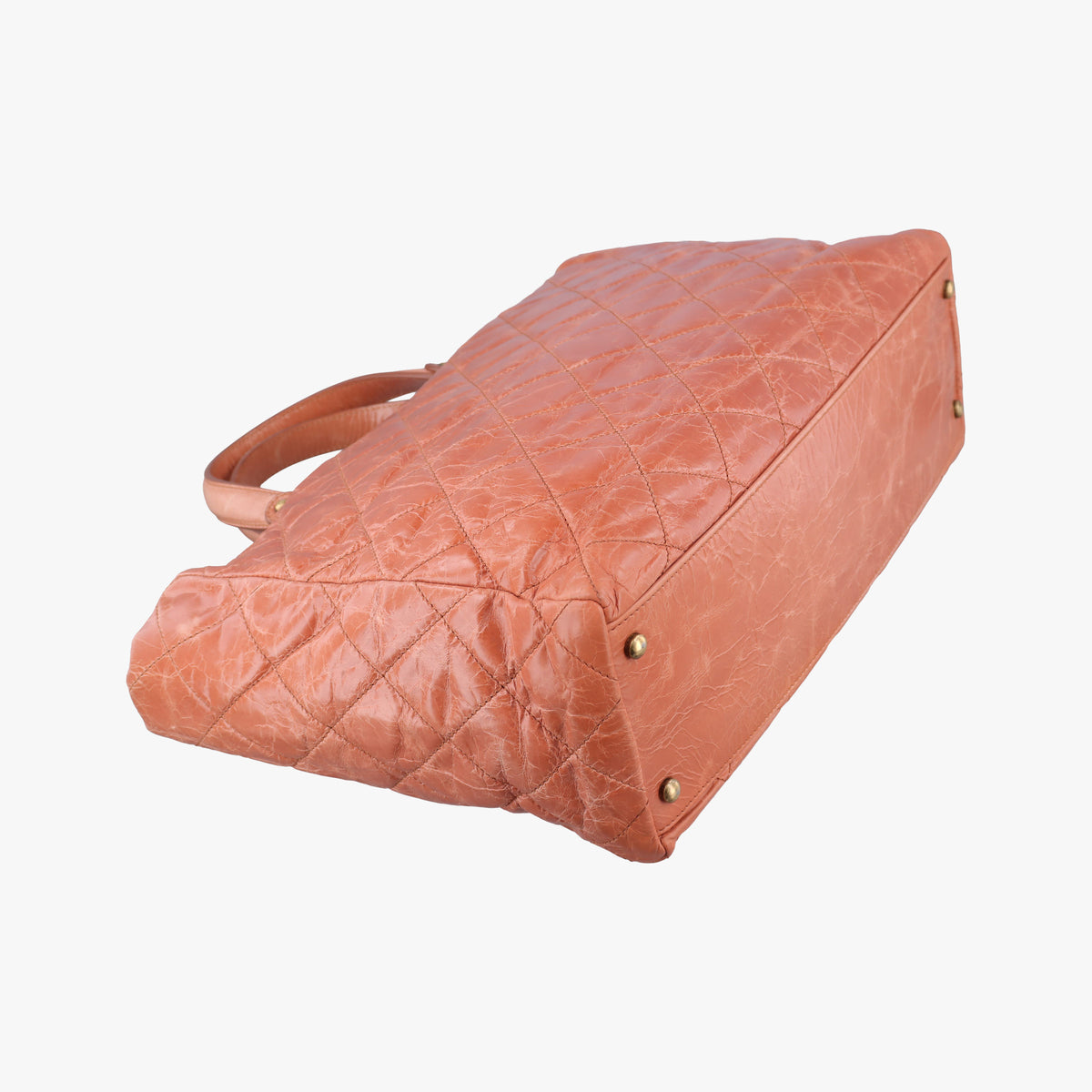 Vintage Chanel 2.55 Matelasse Orange Leather A66818 shoulderbag | stylenewstar