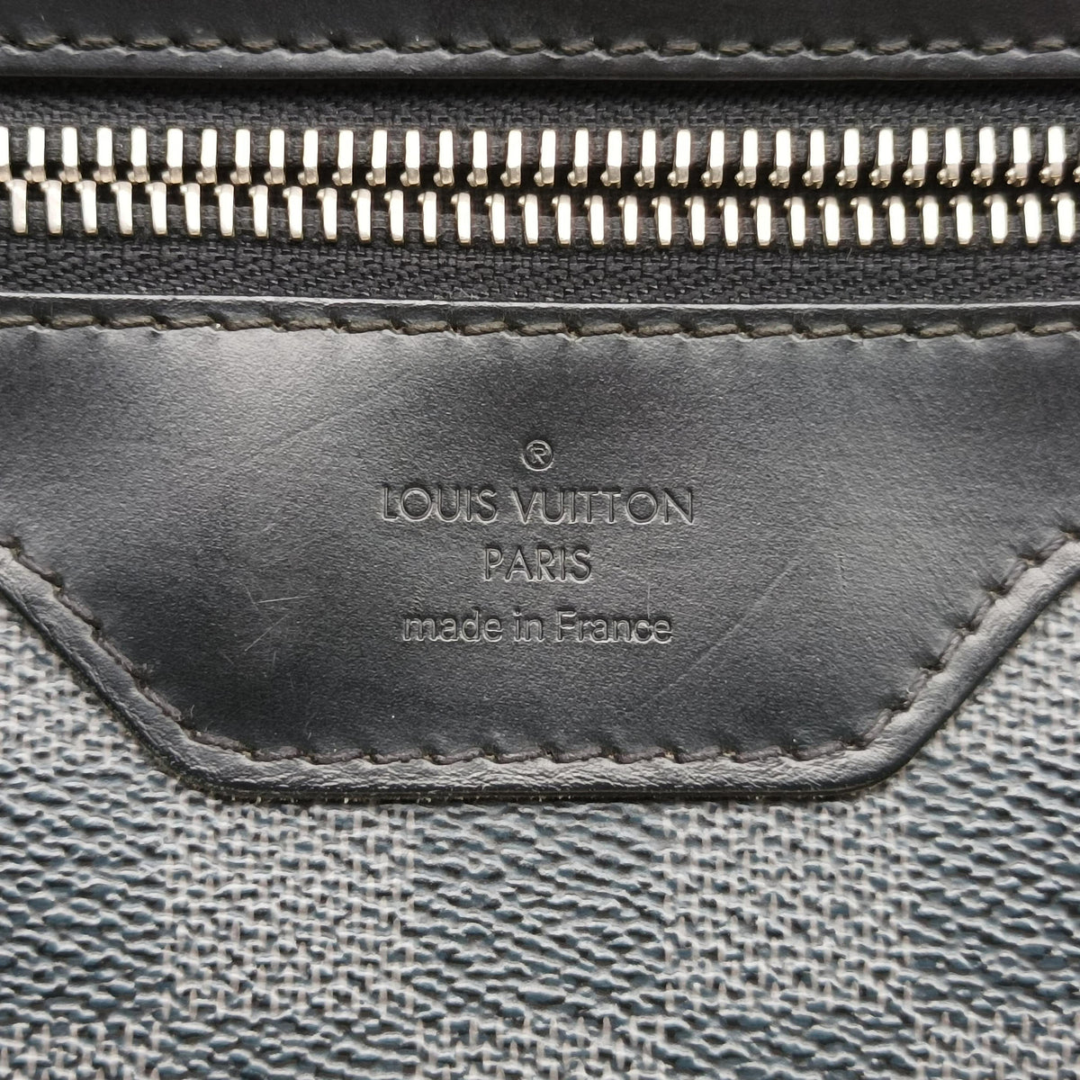 Vintage Louis Vuitton DANIEL GM Noir Damier GRAPHITE N58033 crossbodybag | stylenewstar