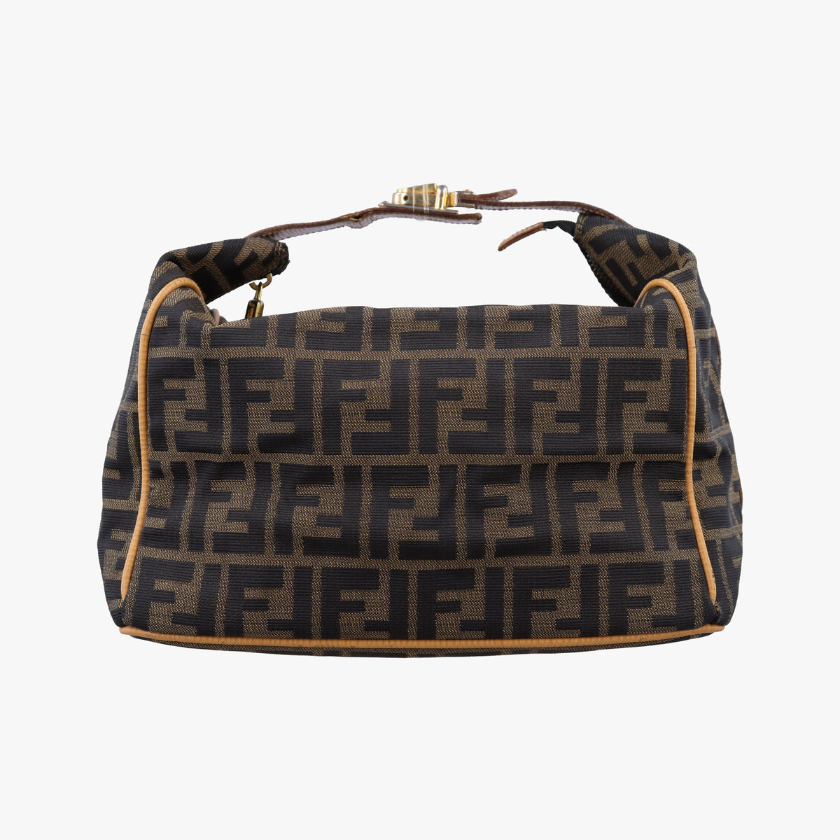 Pre-owned Fendi Zucca Print Brown canvas  handbag | stylenewstar