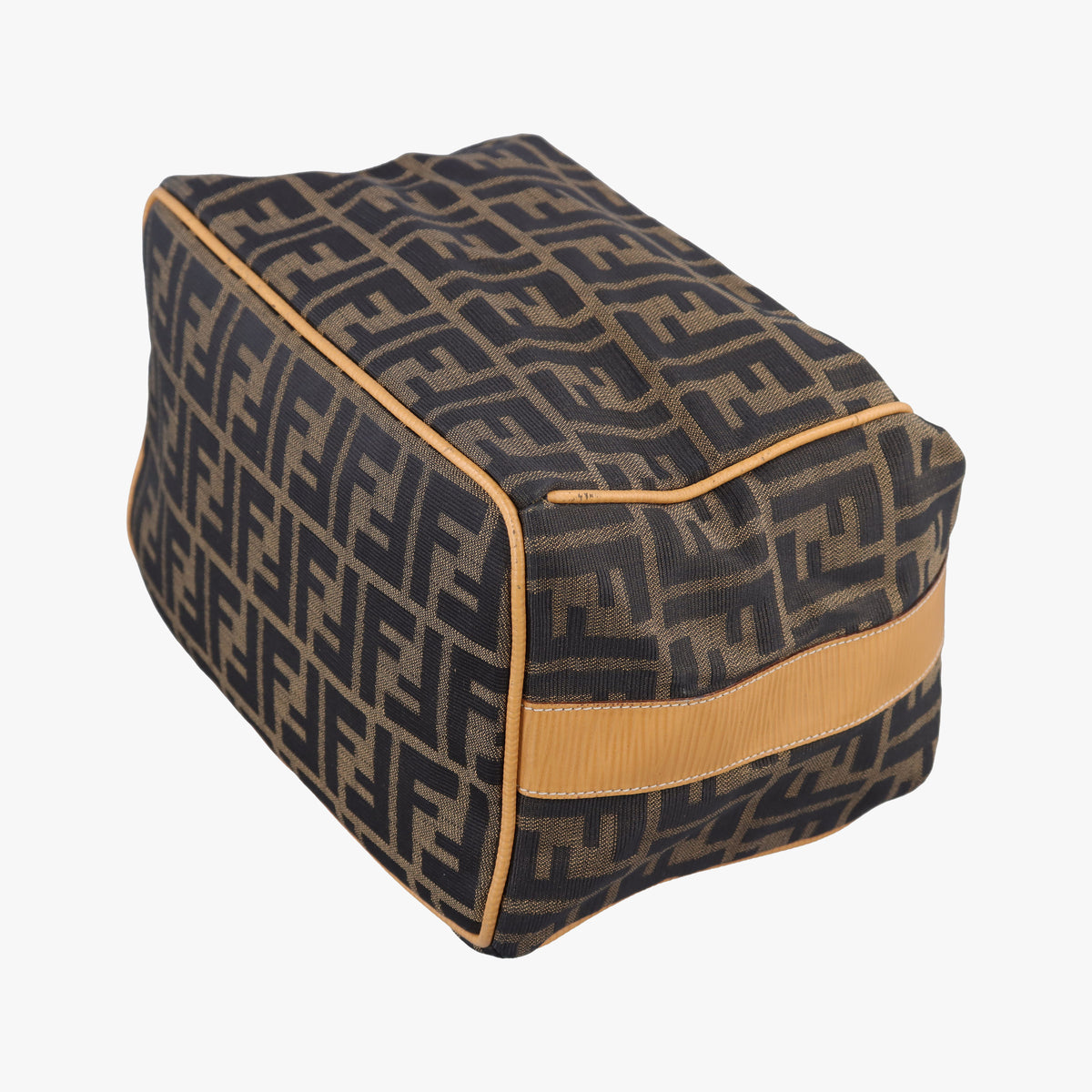 Pre-owned Fendi Zucca Print Brown canvas  handbag | stylenewstar