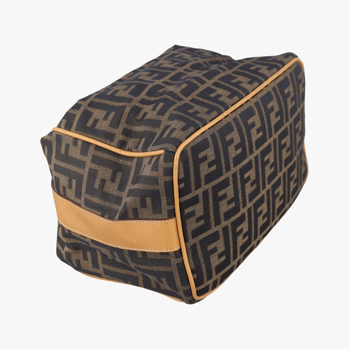 Pre-owned Fendi Zucca Print Brown canvas  handbag | stylenewstar