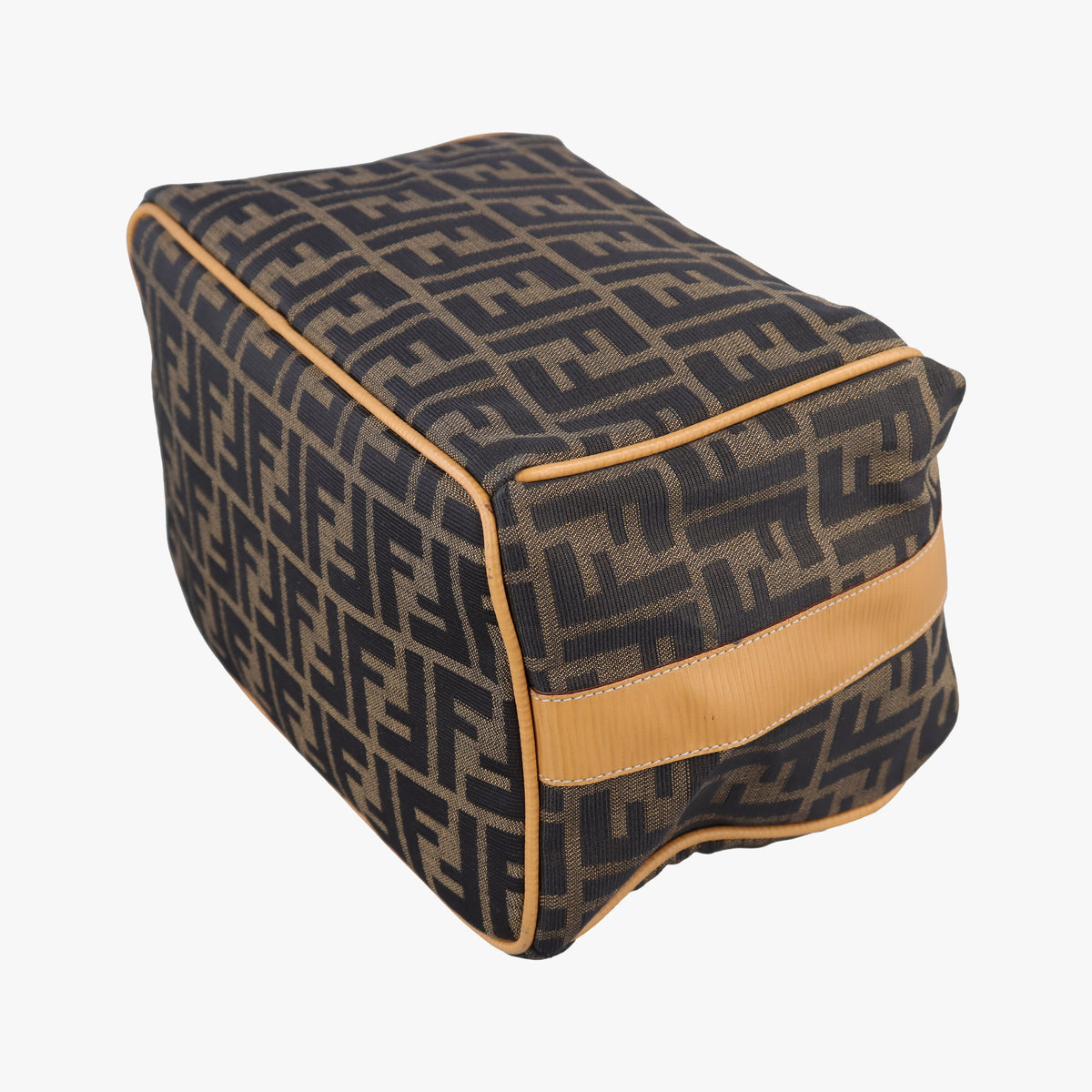 Pre-owned Fendi Zucca Print Brown canvas  handbag | stylenewstar