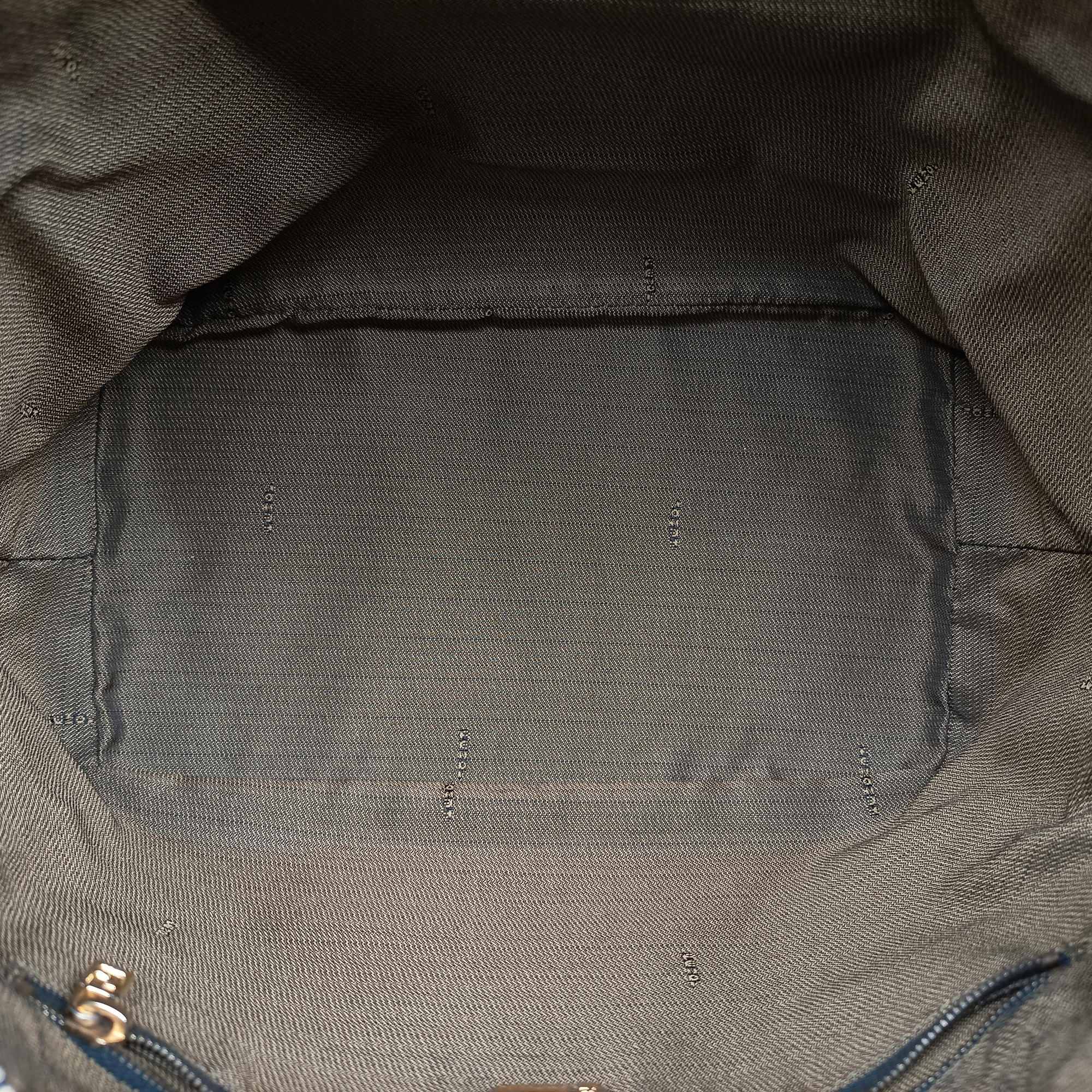 Pre-owned Fendi Zucca Print Brown canvas  handbag | stylenewstar