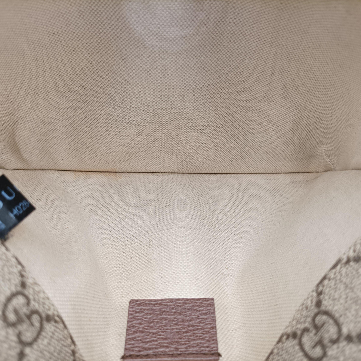 Vintage Gucci NEO VINTAGE GG Supreme beige×Brown PVC coated canvas×Leather 493930 bum bag/waist bag | stylenewstar