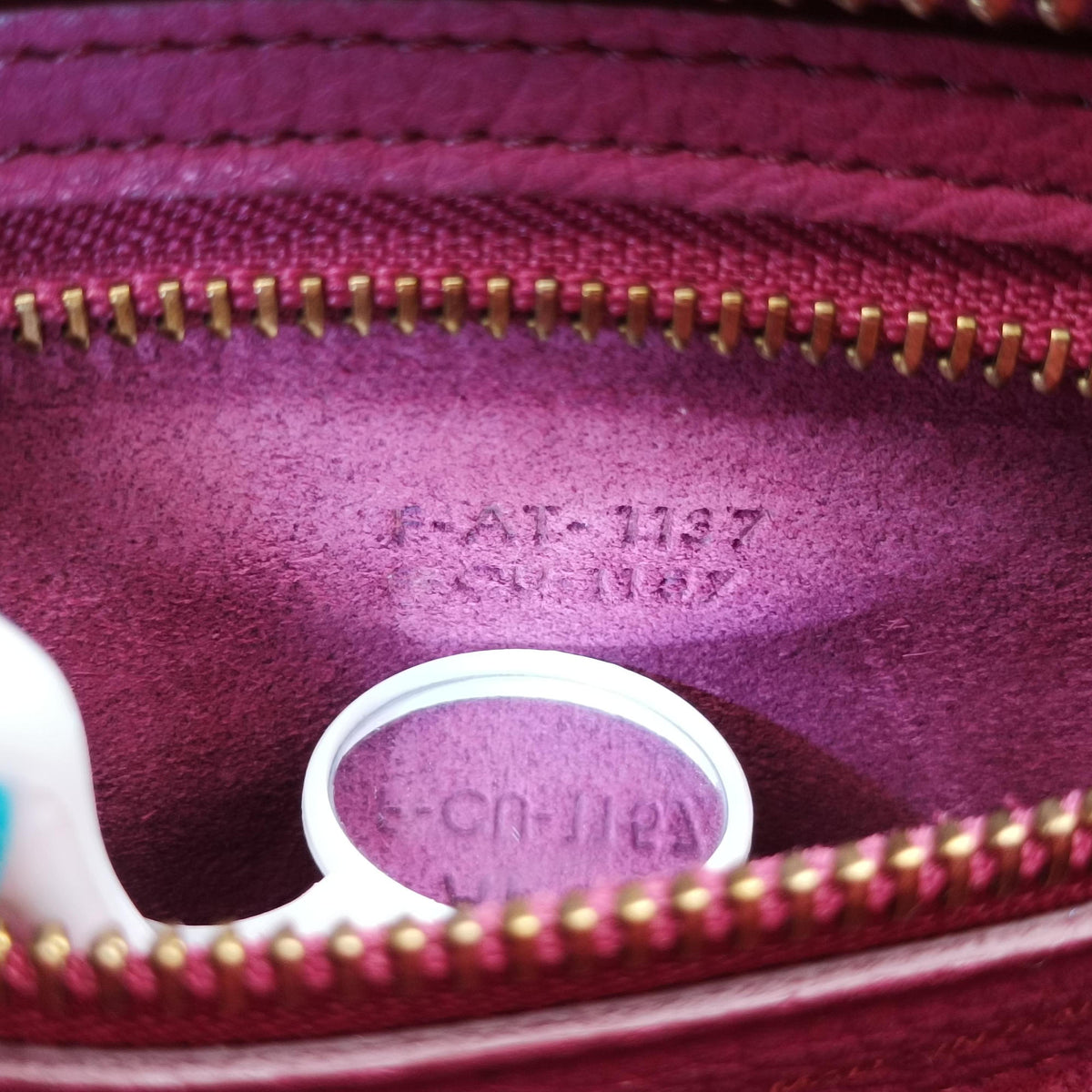 Secondhand Celine Luggage Micro shopper raspberry Leather  handbag | stylenewstar