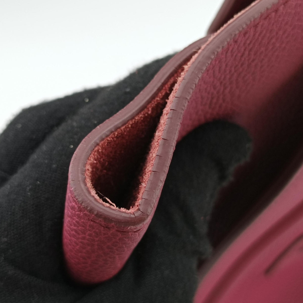 Secondhand Celine Luggage Micro shopper raspberry Leather  handbag | stylenewstar