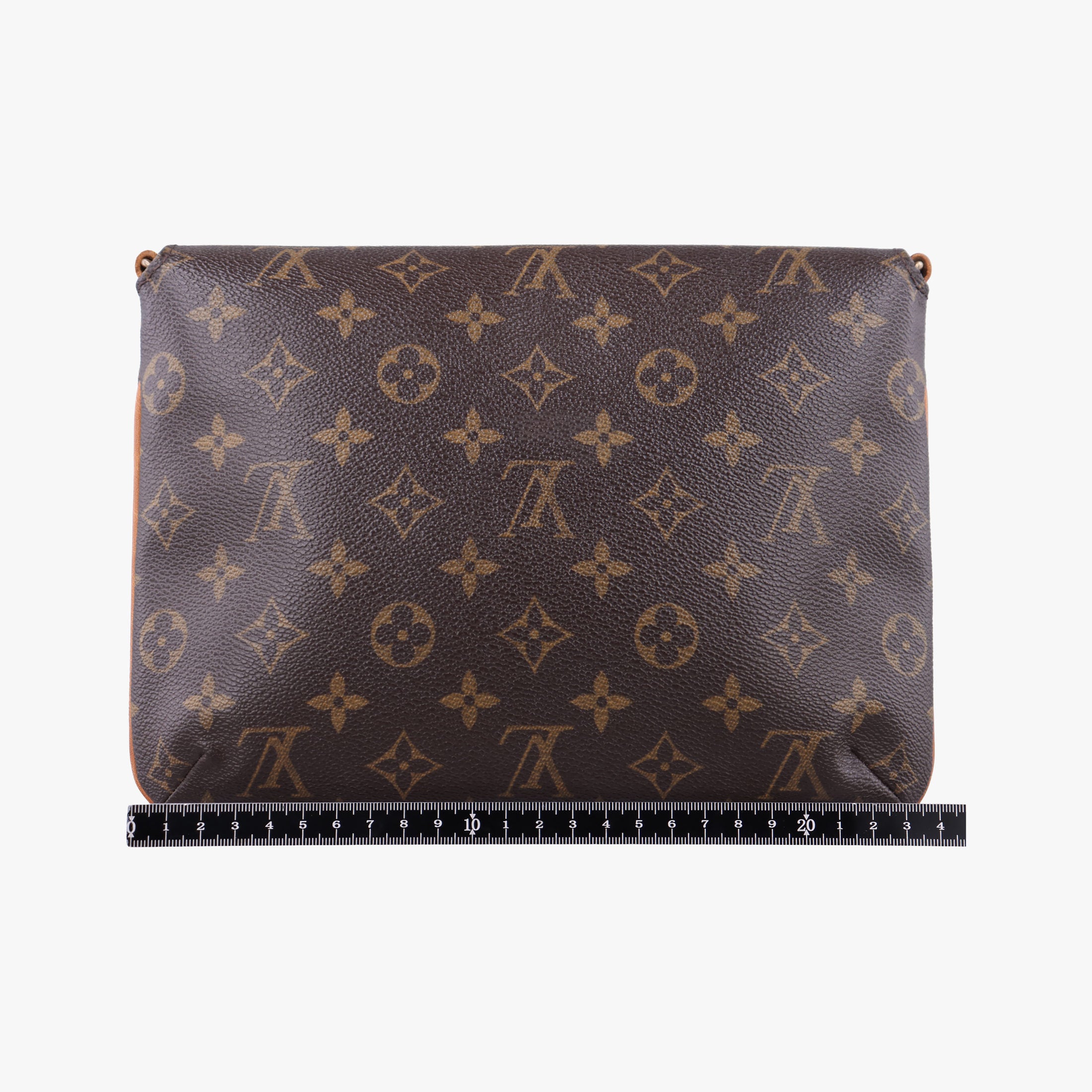 Pre-owned Louis Vuitton Musette Tango Brown Monogram Canvas M51388 shoulderbag | stylenewstar