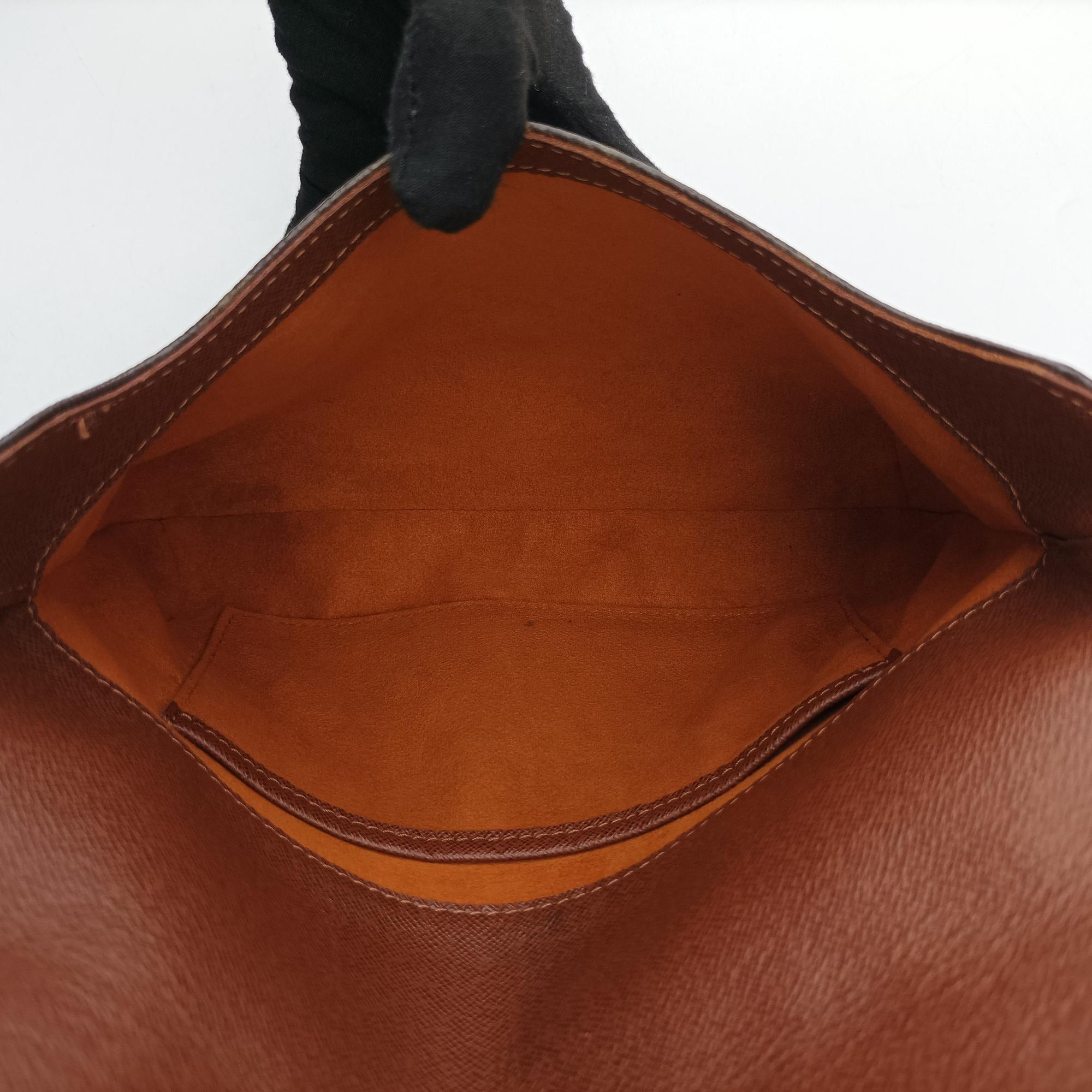 Pre-owned Louis Vuitton Musette Tango Brown Monogram Canvas M51388 shoulderbag | stylenewstar