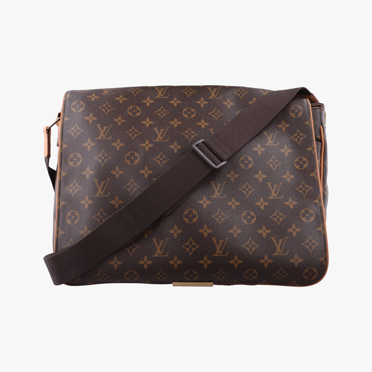 Secondhand Louis Vuitton ABBESSES brown Monogram Canvas M45257 crossbodybag | stylenewstar