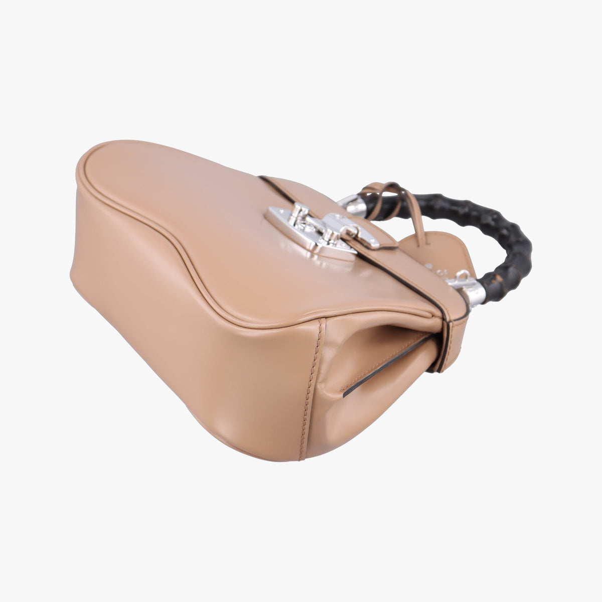 Pre-owned Gucci Bamboo Beige leather 353522 shoulderbag | stylenewstar