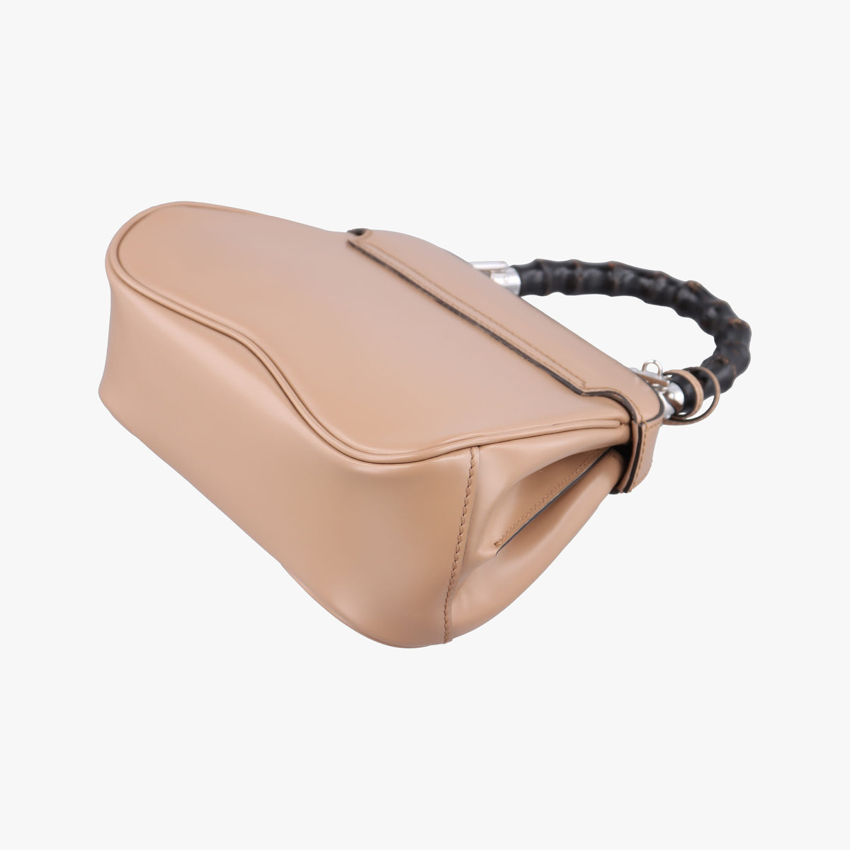 Pre-owned Gucci Bamboo Beige leather 353522 shoulderbag | stylenewstar