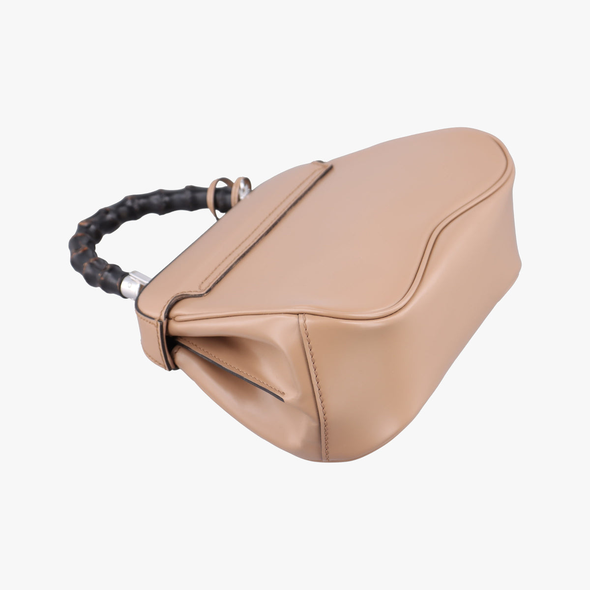 Pre-owned Gucci Bamboo Beige leather 353522 shoulderbag | stylenewstar