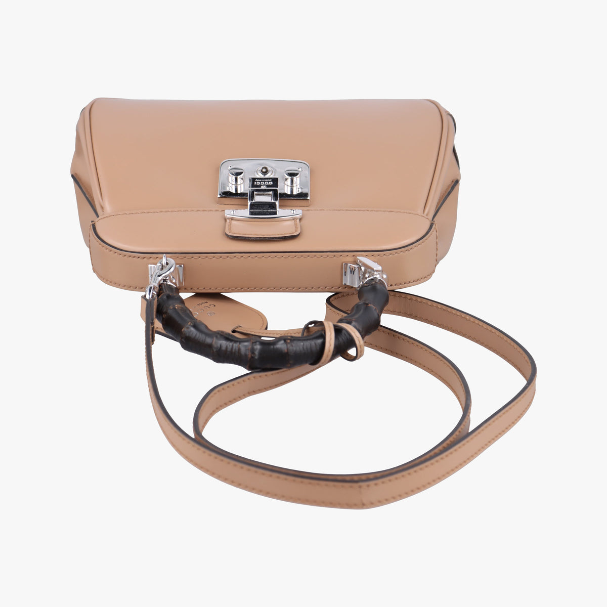 Pre-owned Gucci Bamboo Beige leather 353522 shoulderbag | stylenewstar