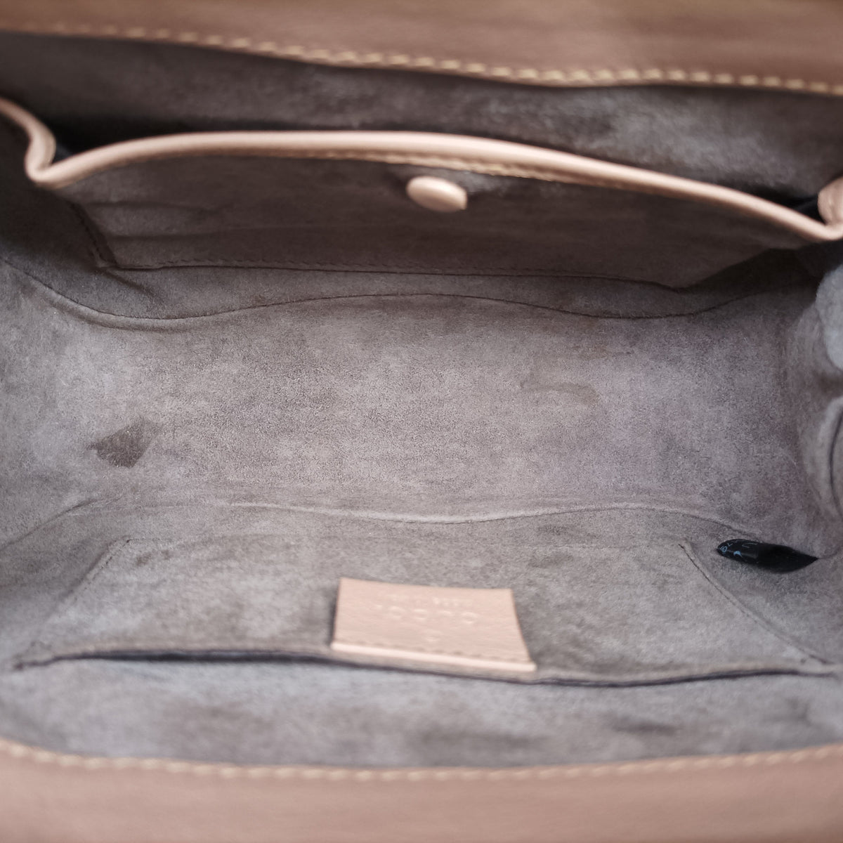 Pre-owned Gucci Bamboo Beige leather 353522 shoulderbag | stylenewstar