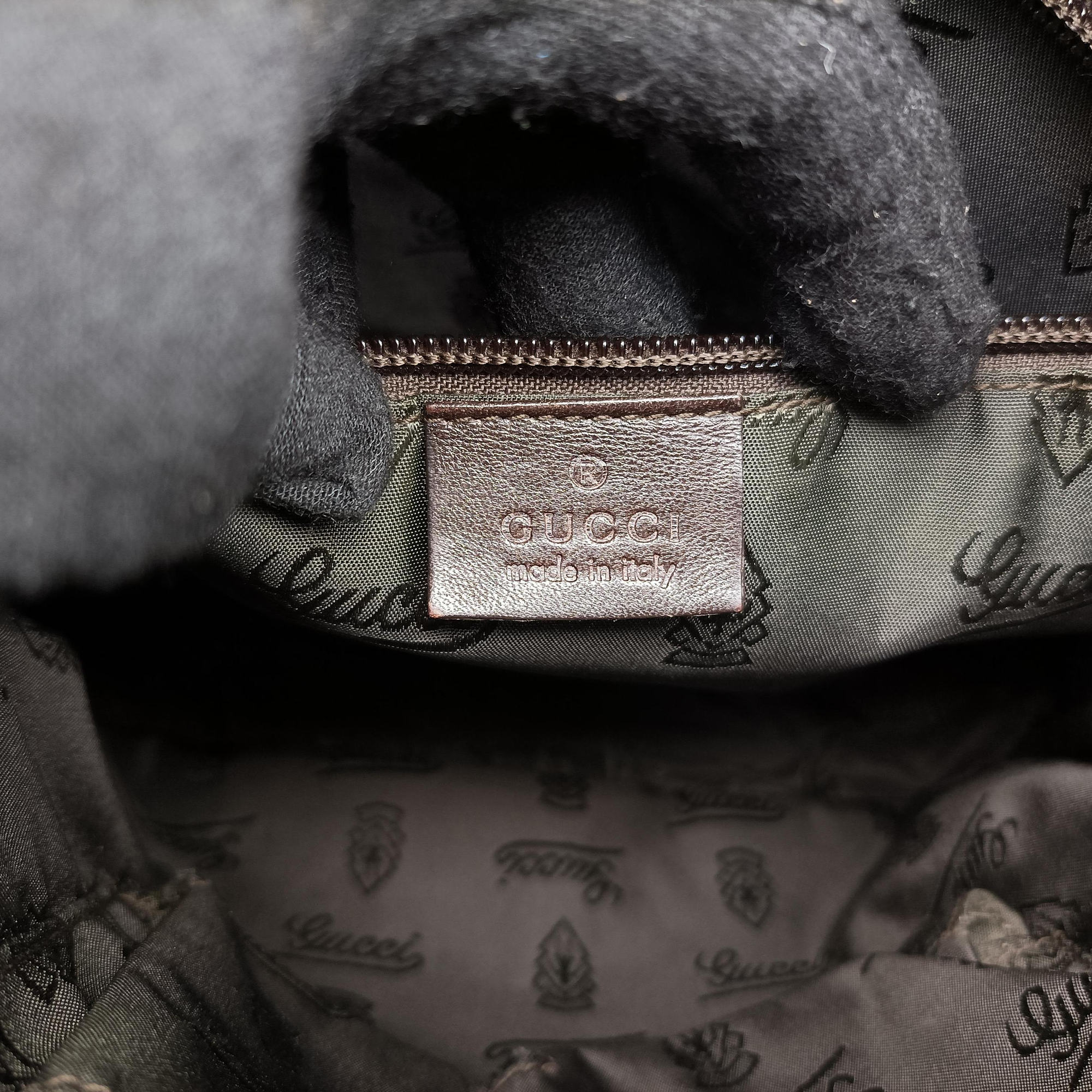 Secondhand Gucci Guccissima Messenger Brown leather 201448 shoulderbag | stylenewstar