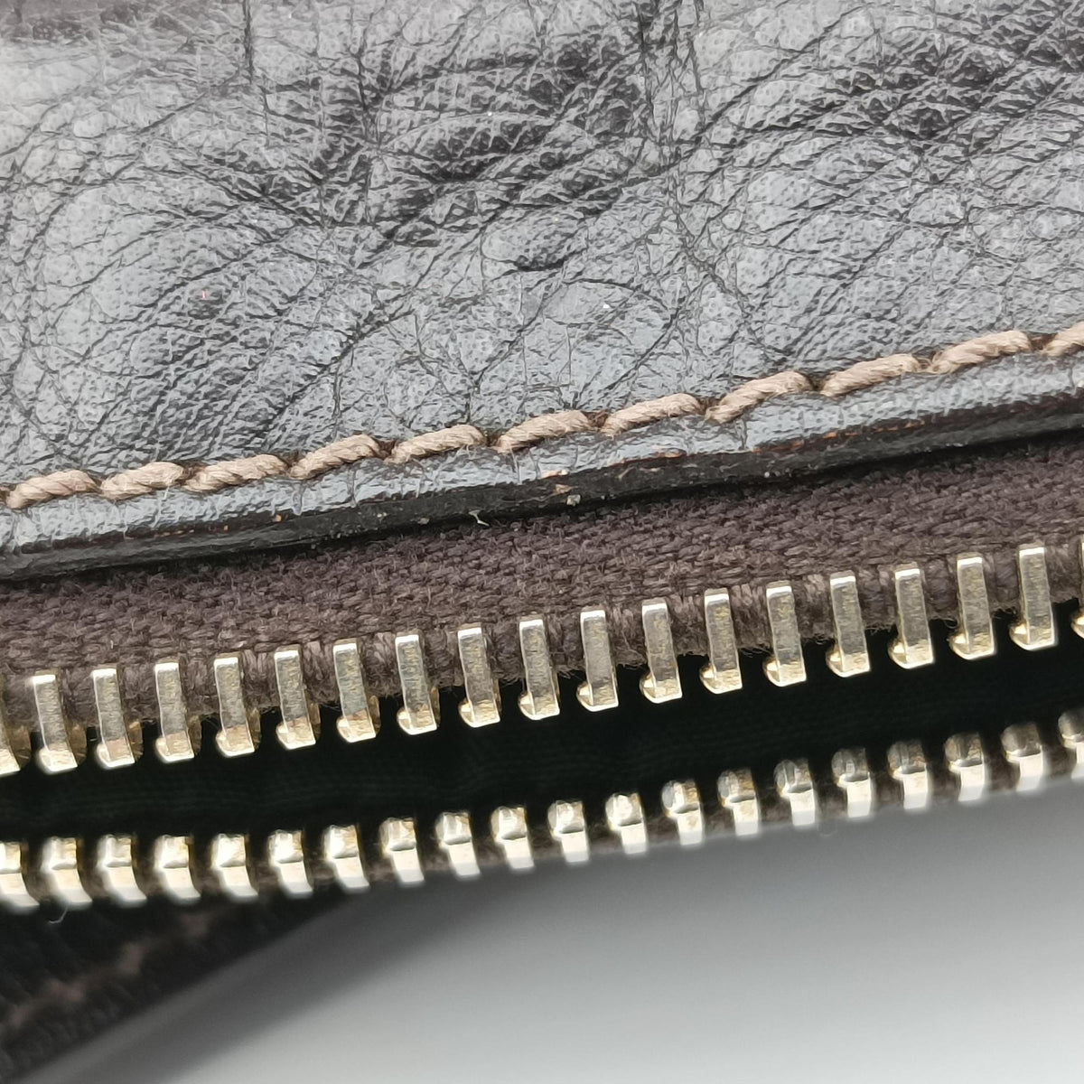 Secondhand Gucci Guccissima Messenger Brown leather 201448 shoulderbag | stylenewstar