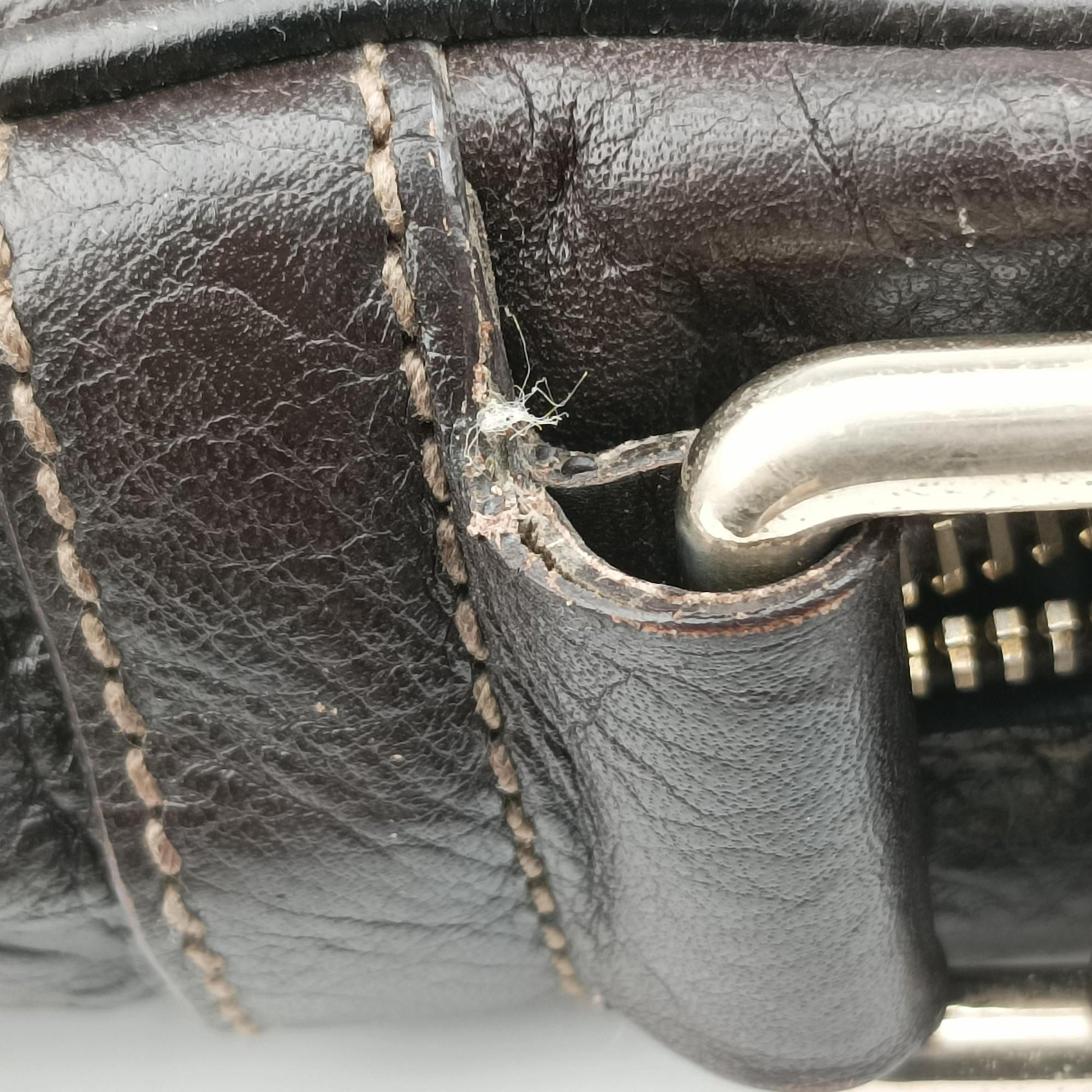 Secondhand Gucci Guccissima Messenger Brown leather 201448 shoulderbag | stylenewstar
