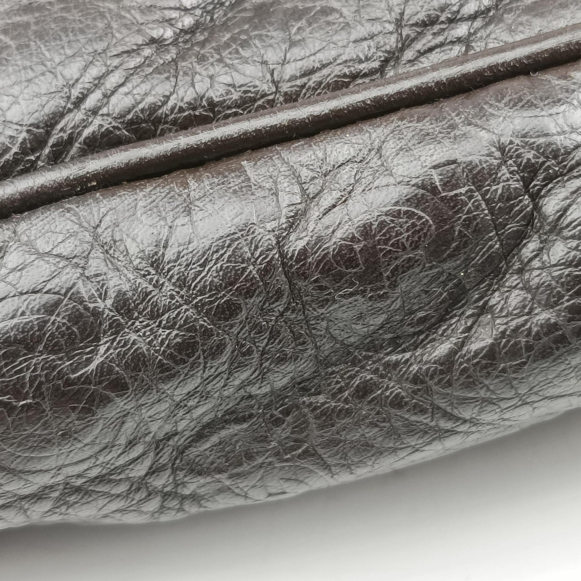 Secondhand Gucci Guccissima Messenger Brown leather 201448 shoulderbag | stylenewstar