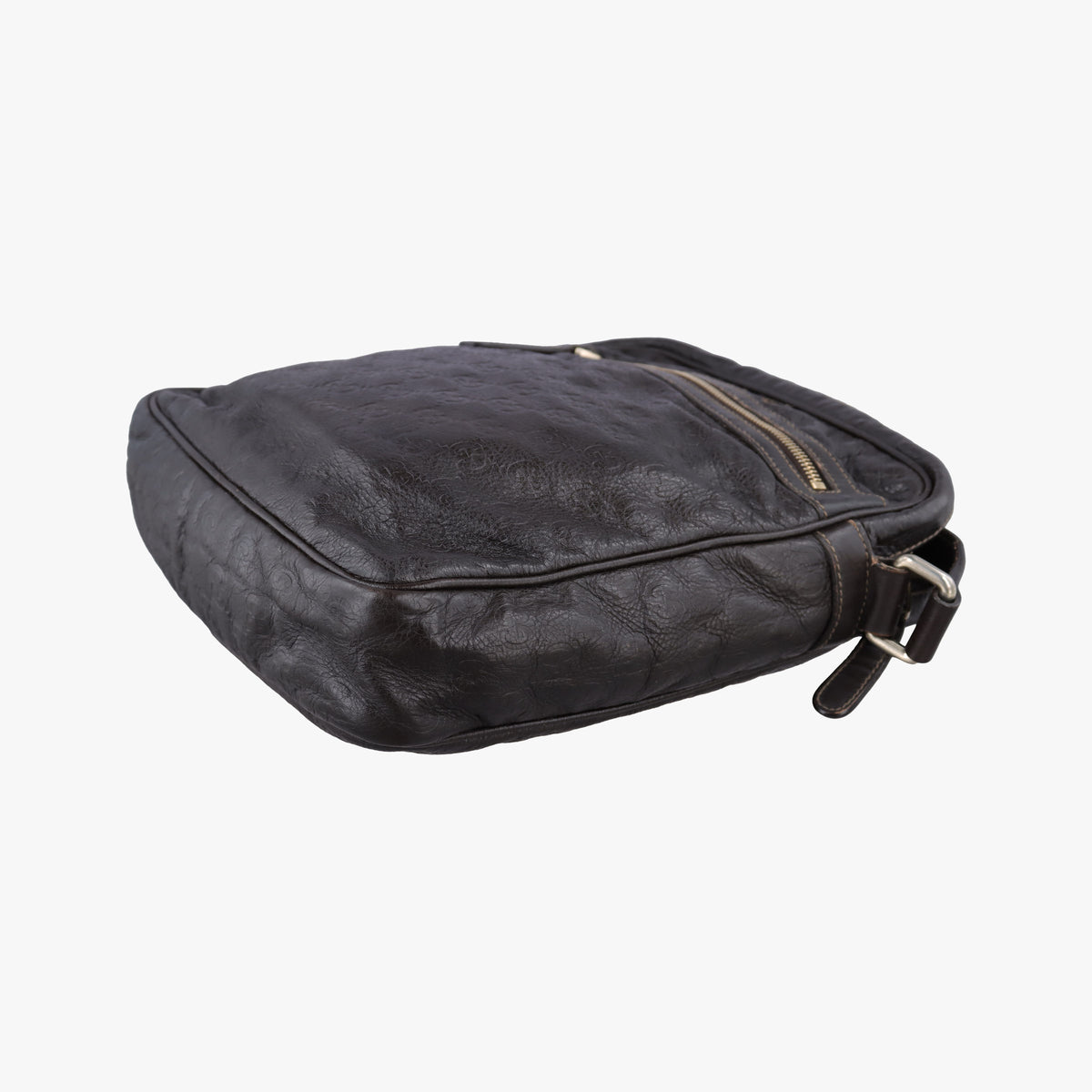 Secondhand Gucci Guccissima Messenger Brown leather 201448 shoulderbag | stylenewstar