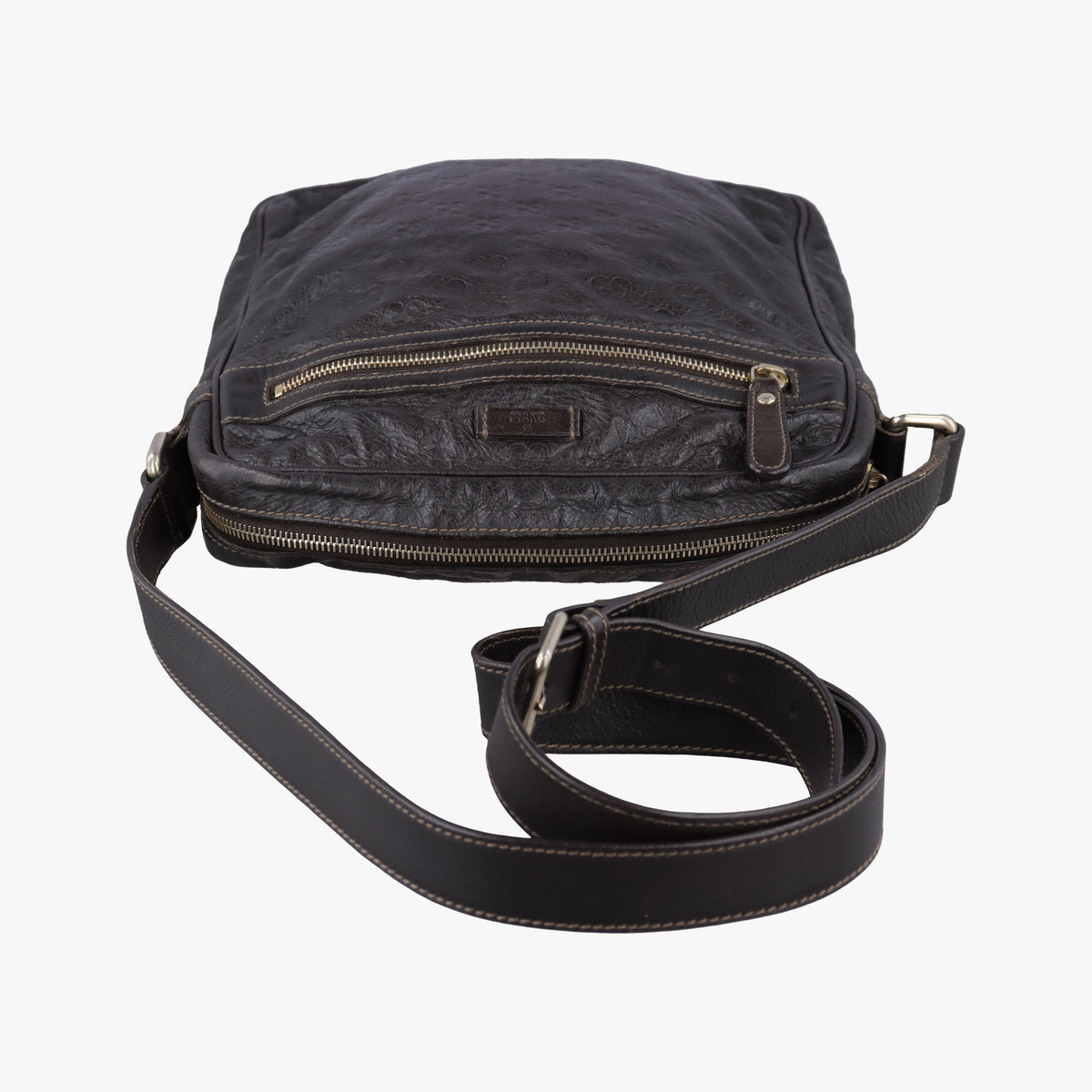 Secondhand Gucci Guccissima Messenger Brown leather 201448 shoulderbag | stylenewstar