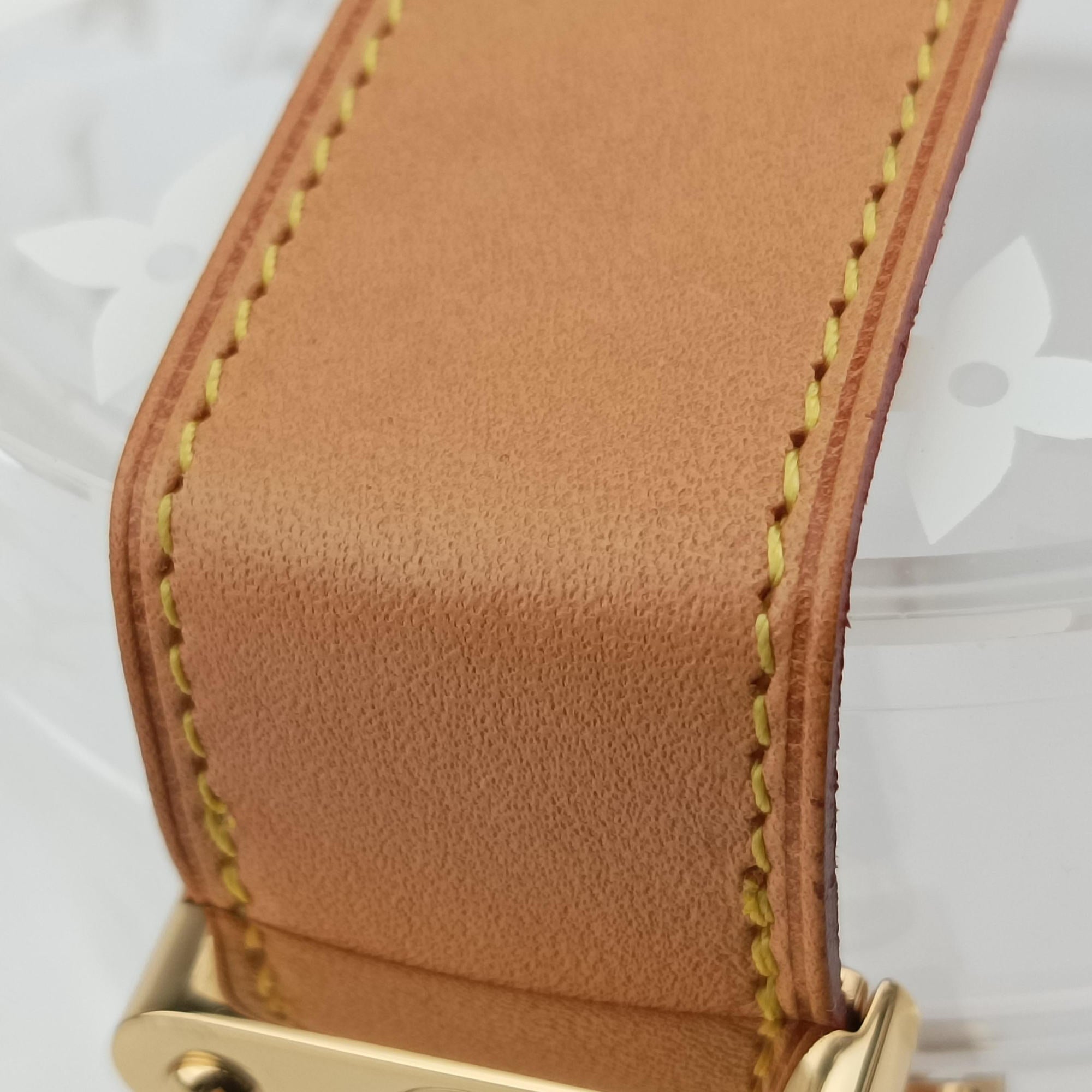 Pre-owned Louis Vuitton Box Scott Transparent Monogram Plexiglass  clutchbag | stylenewstar