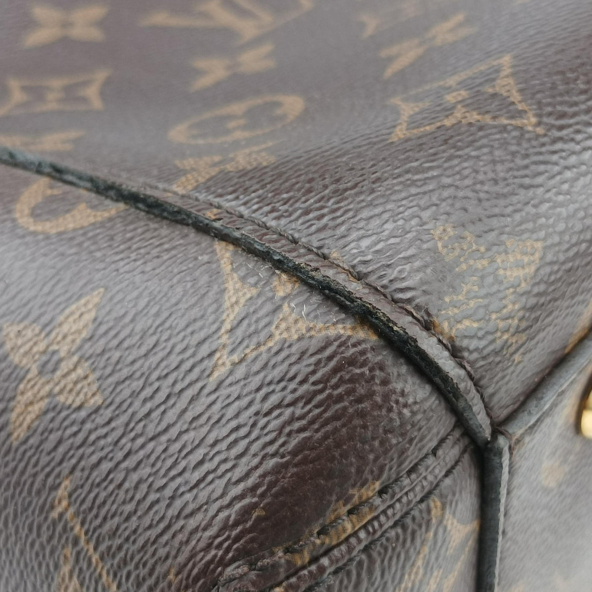 Pre-owned Louis Vuitton MONTAIGNE MM Brown Monogram Canvas M41056 shoulderbag | stylenewstar