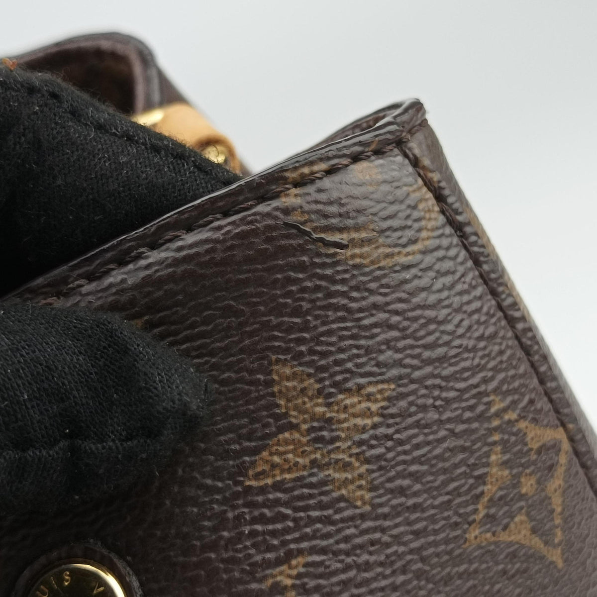 Pre-owned Louis Vuitton MONTAIGNE MM Brown Monogram Canvas M41056 shoulderbag | stylenewstar