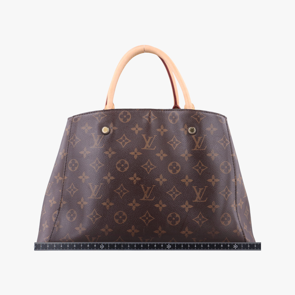 Pre-owned Louis Vuitton MONTAIGNE MM Brown Monogram Canvas M41056 shoulderbag | stylenewstar