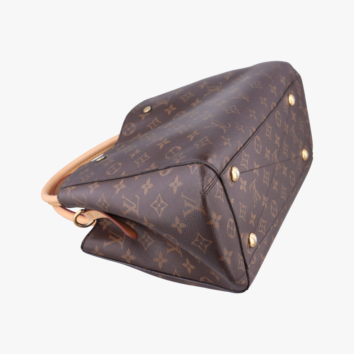 Pre-owned Louis Vuitton MONTAIGNE MM Brown Monogram Canvas M41056 shoulderbag | stylenewstar