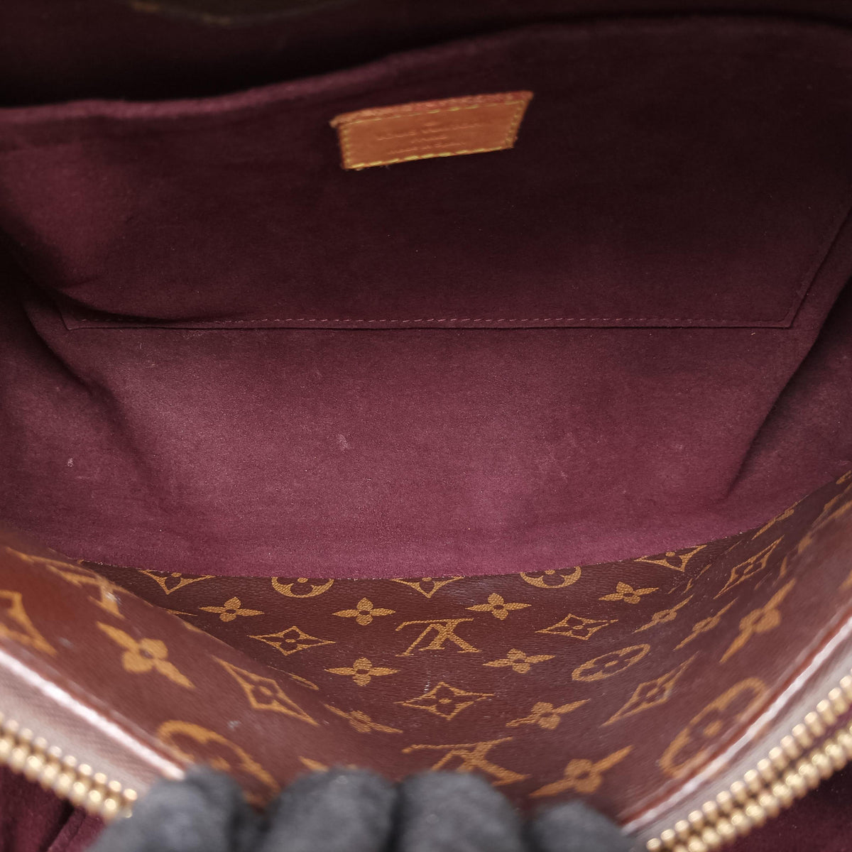 Pre-owned Louis Vuitton MONTAIGNE MM Brown Monogram Canvas M41056 shoulderbag | stylenewstar